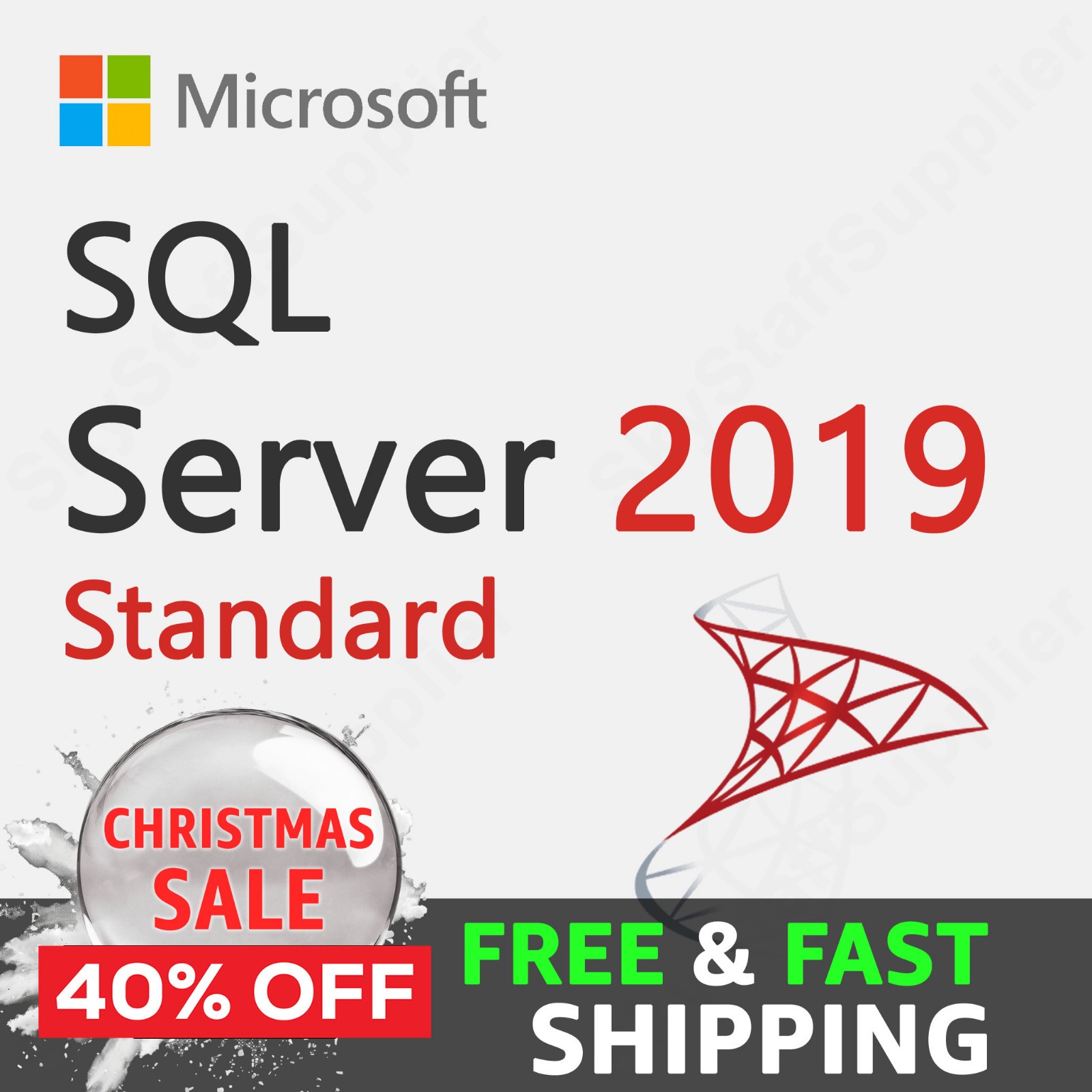 Microsoft SQL Server 2019 STANDARD 24 Cores License Key + 25 Access CALs