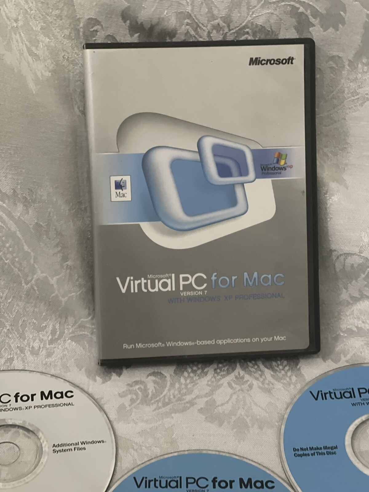 Macintosh Virtual PC Version 7 for Mac Software Install CD w/ Product Key