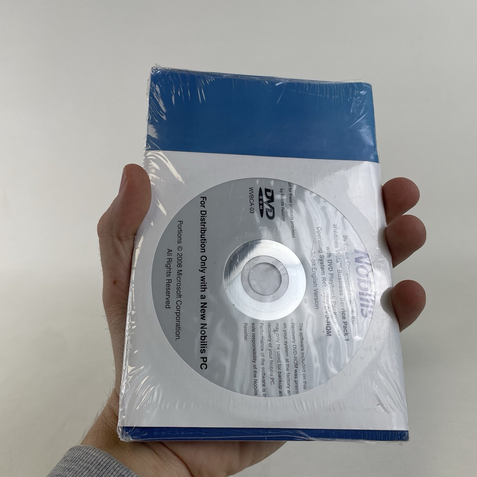 Microsoft Windows Vista Business  NOBILIS PC ONLY 32 BIT ONLY NEW SEALED!