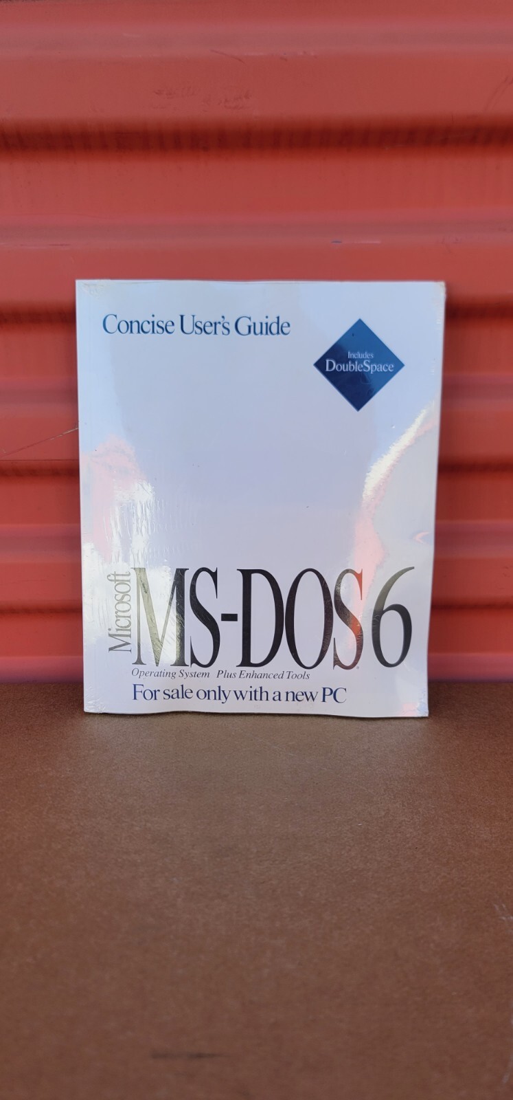 Microsoft MS DOS 6 Plus Enhanced Tools, Brand New & Sealed, 3.5″ disks