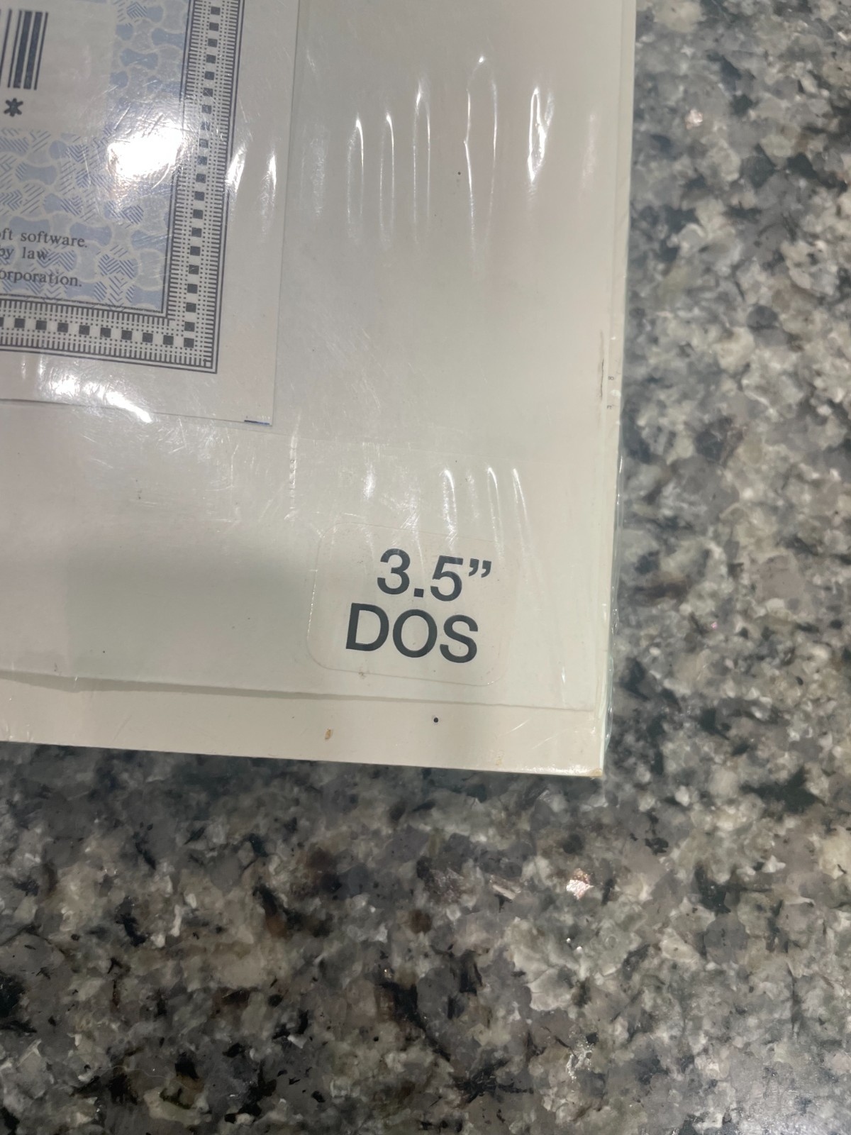 Microsoft MS-DOS 6 with COA, 3.5″ disk (New/Unopened)
