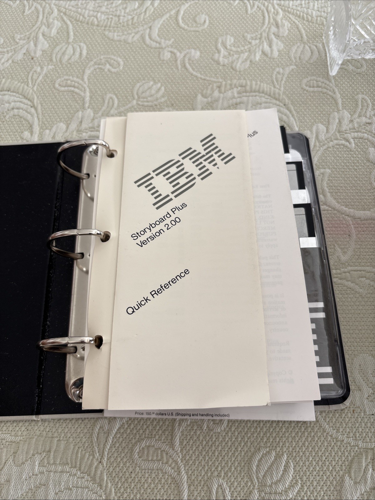 IBM Storyboard Plus Version 2.0, 3.5 Inch Disc An 5.25 Disc, 1989
