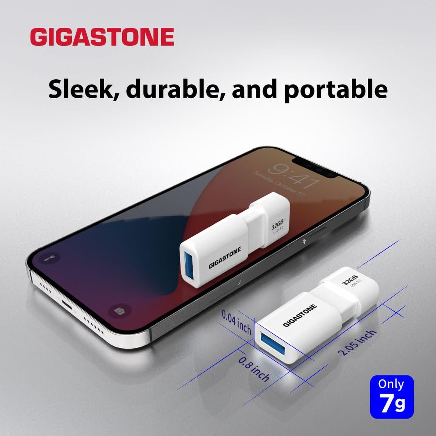 GIGASTONE 64GB Flash Drive (2 Pack) Z60 USB 3.2 Gen 1, 100MB/s Ultra Fast, Re…