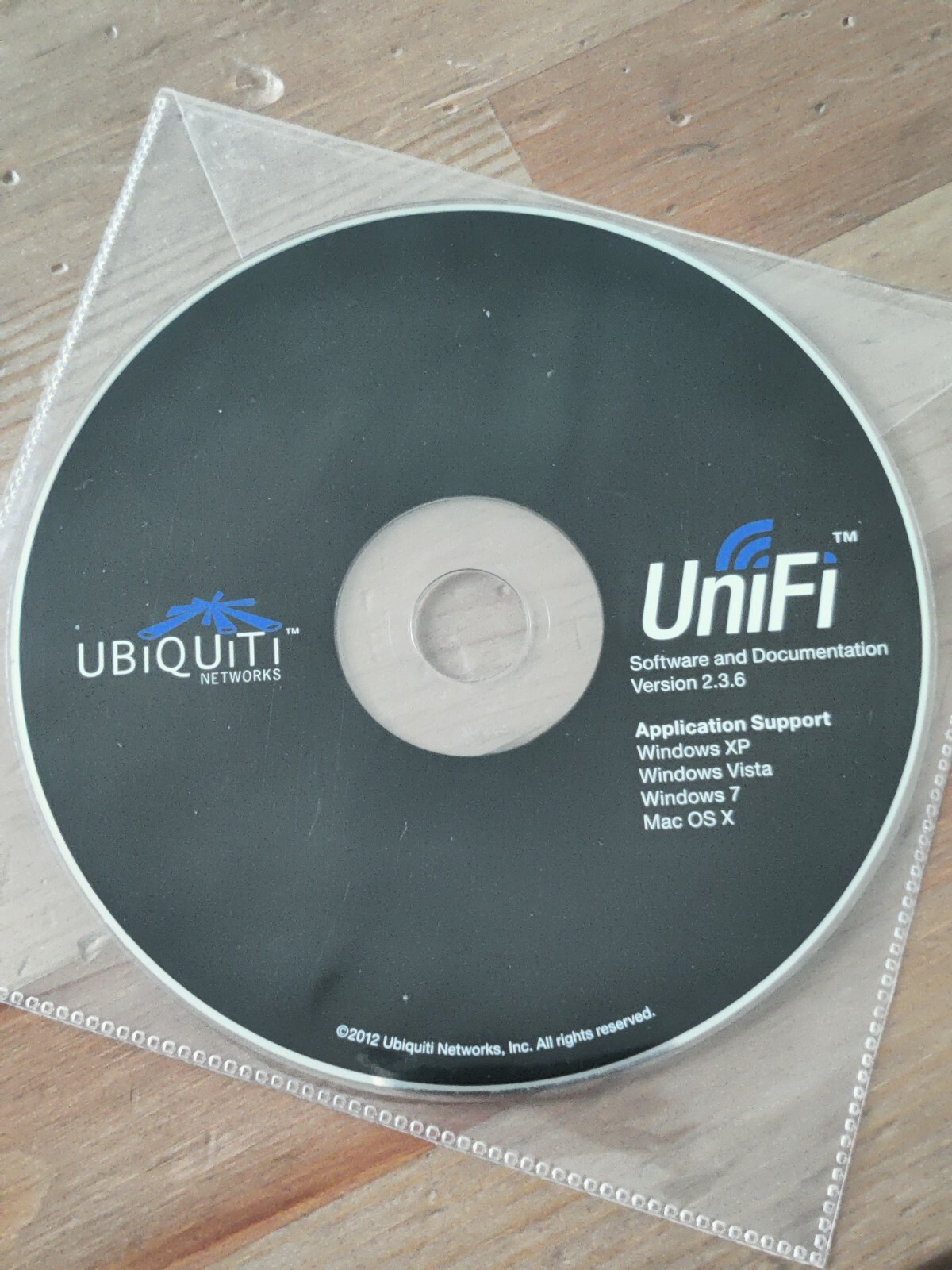 Ubiquiti Unifi Software and Documentation Version 2.3.6 Application Support