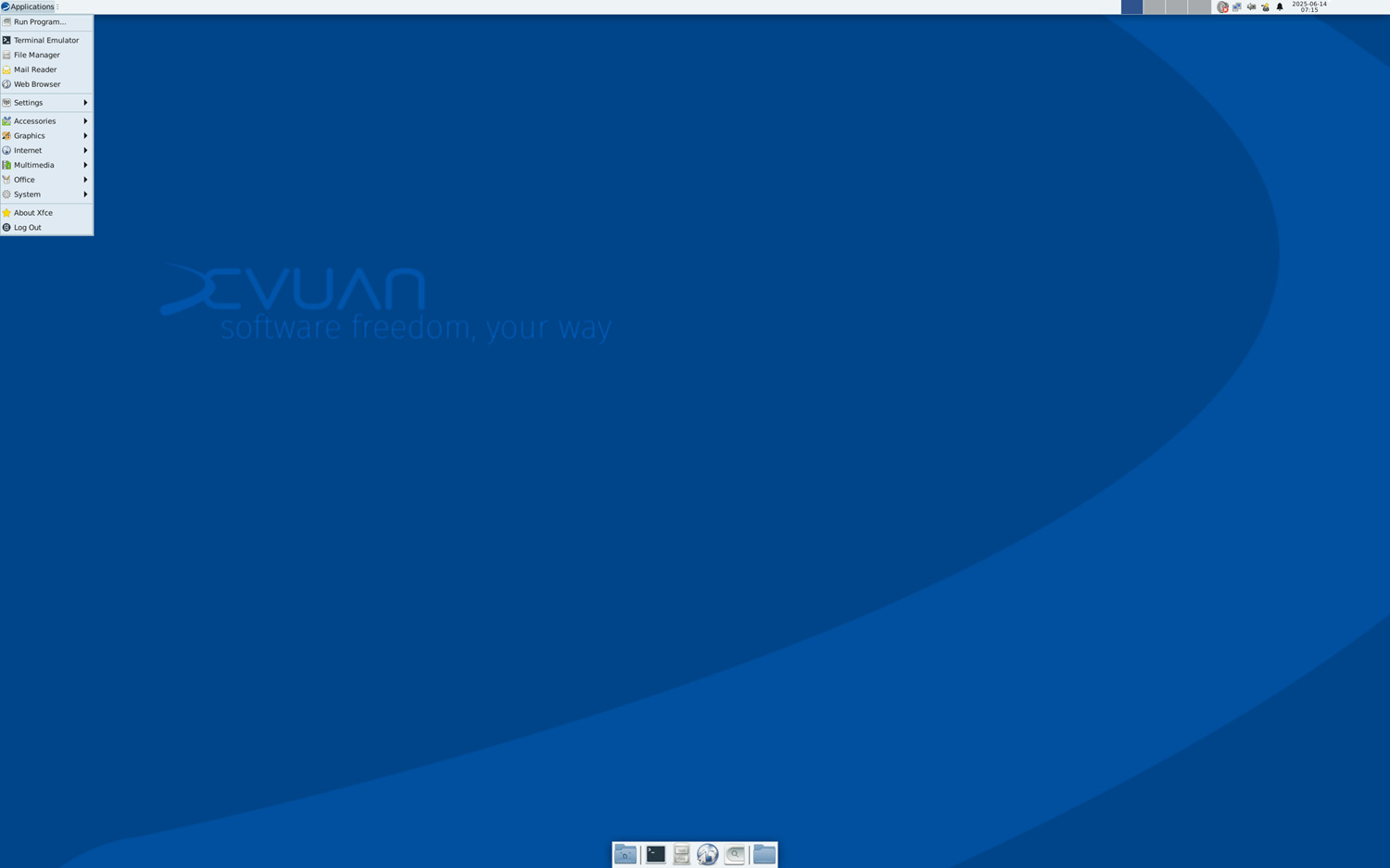 Latest Release GNUinOS Desktop Edition Linux Operating System for PC DVD