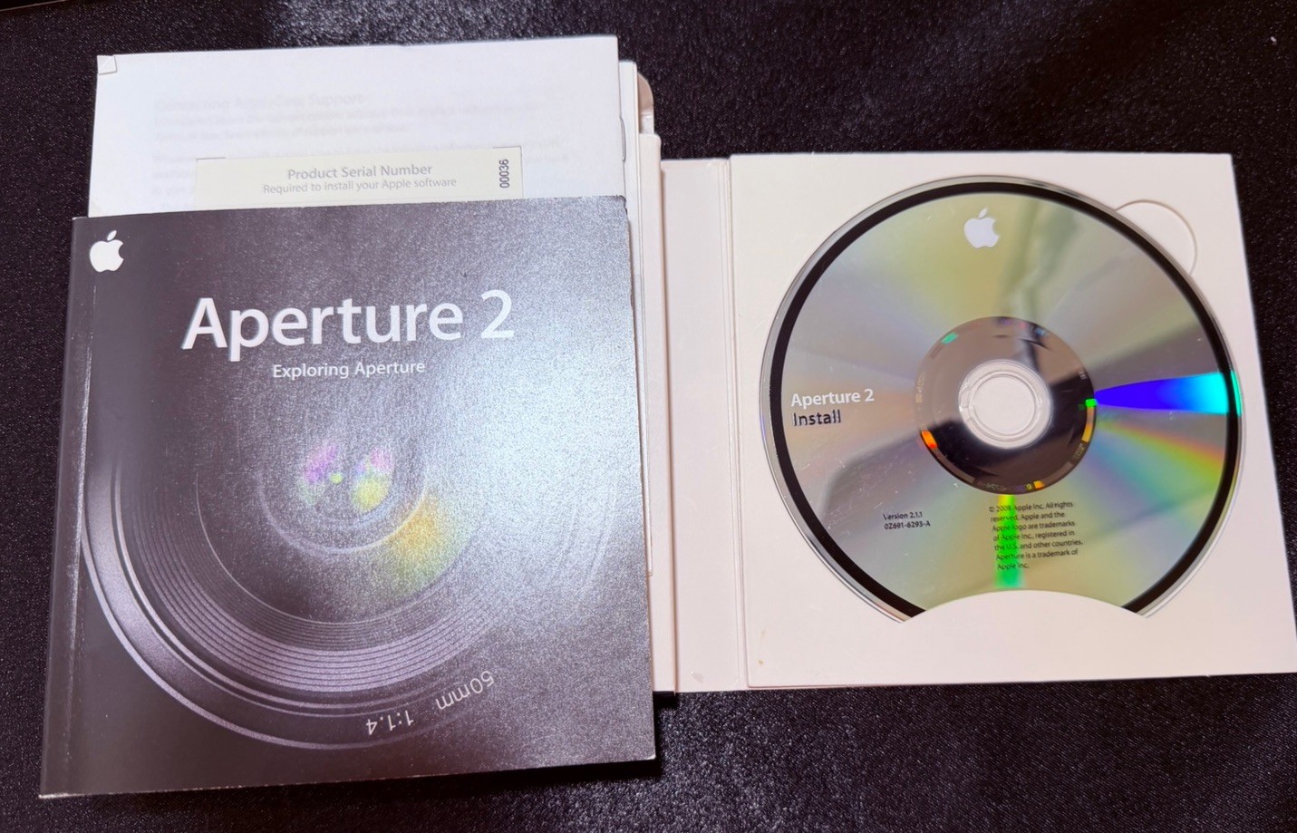 Apple Aperture 2.1.1 Retail / Macintosh Computer Software U.S.