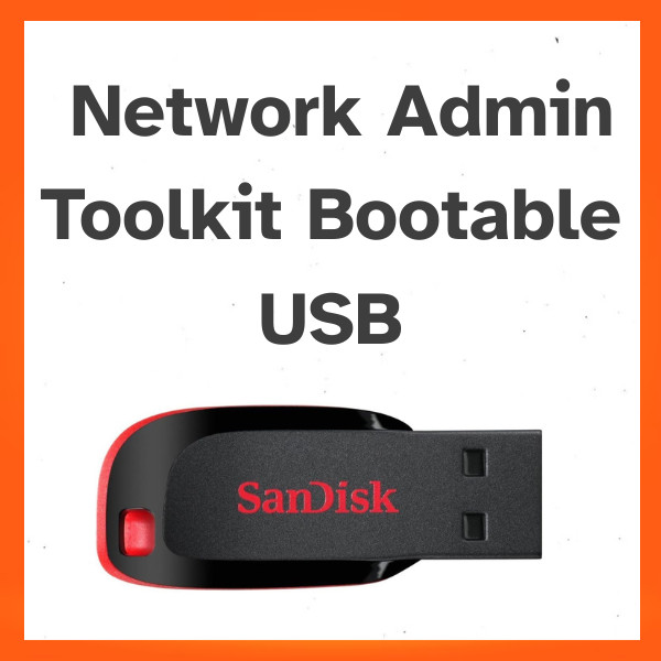 Network Admin Toolkit USB | Wireshark Nmap Netdiscover | UEFI Boot