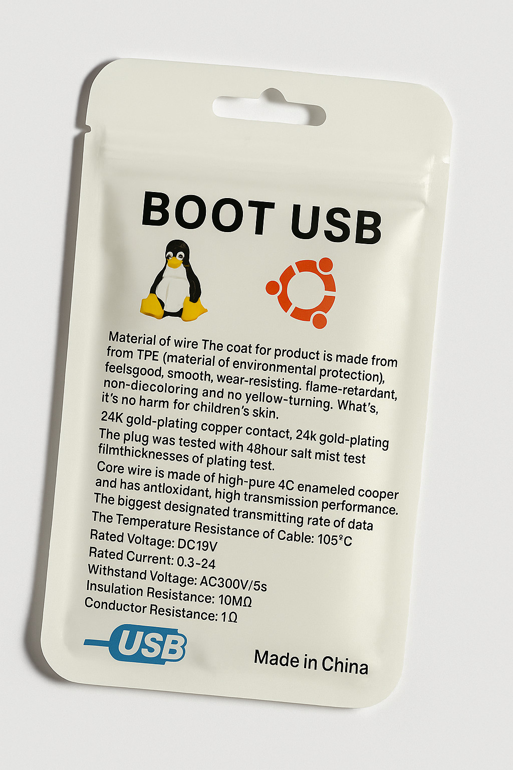 BOOTME 16GB USB Drive | Ubuntu Stable Release | Portable Linux Boot & Install