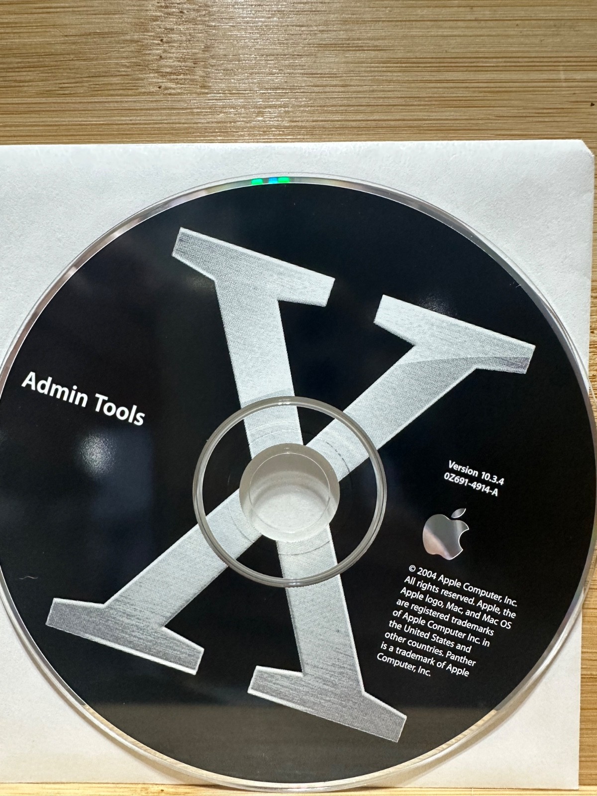 Apple Mac OS X Server 10.3 Panther Unlimited Clients, Activation Key M9236Z/A