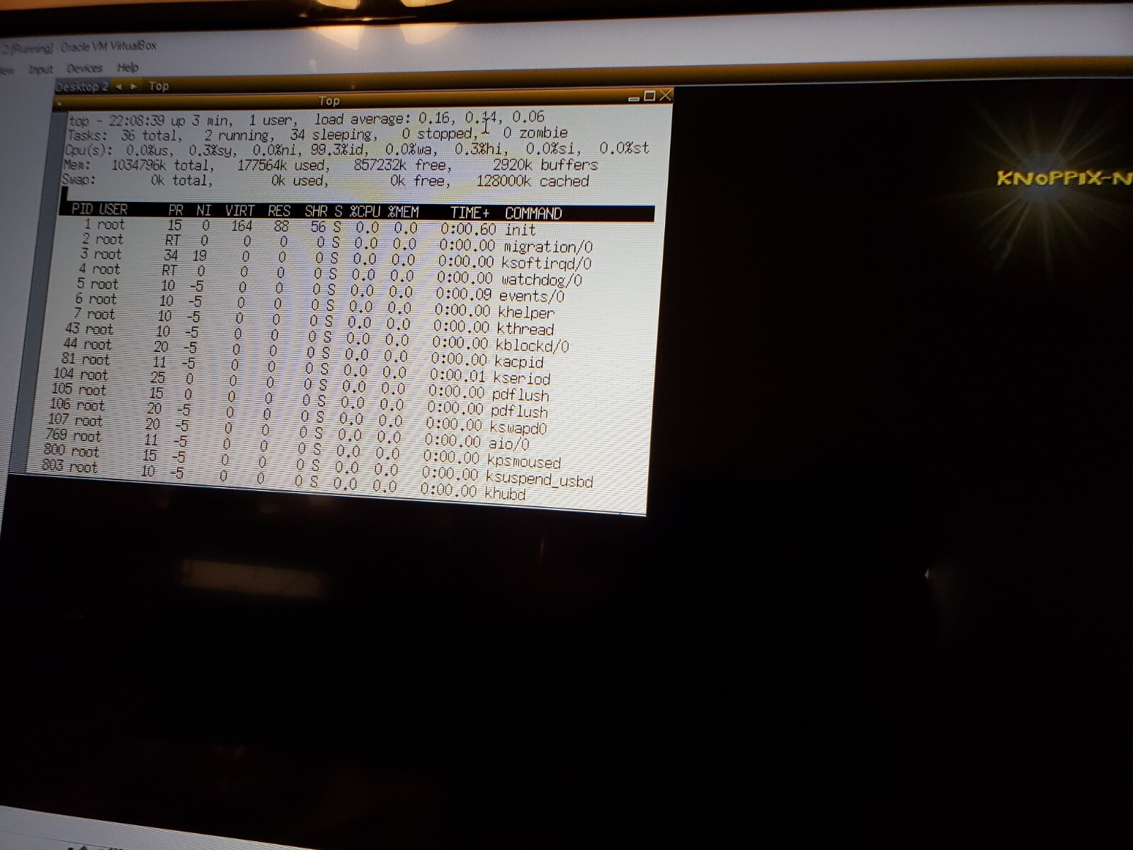 Knoppix NSM 1.2