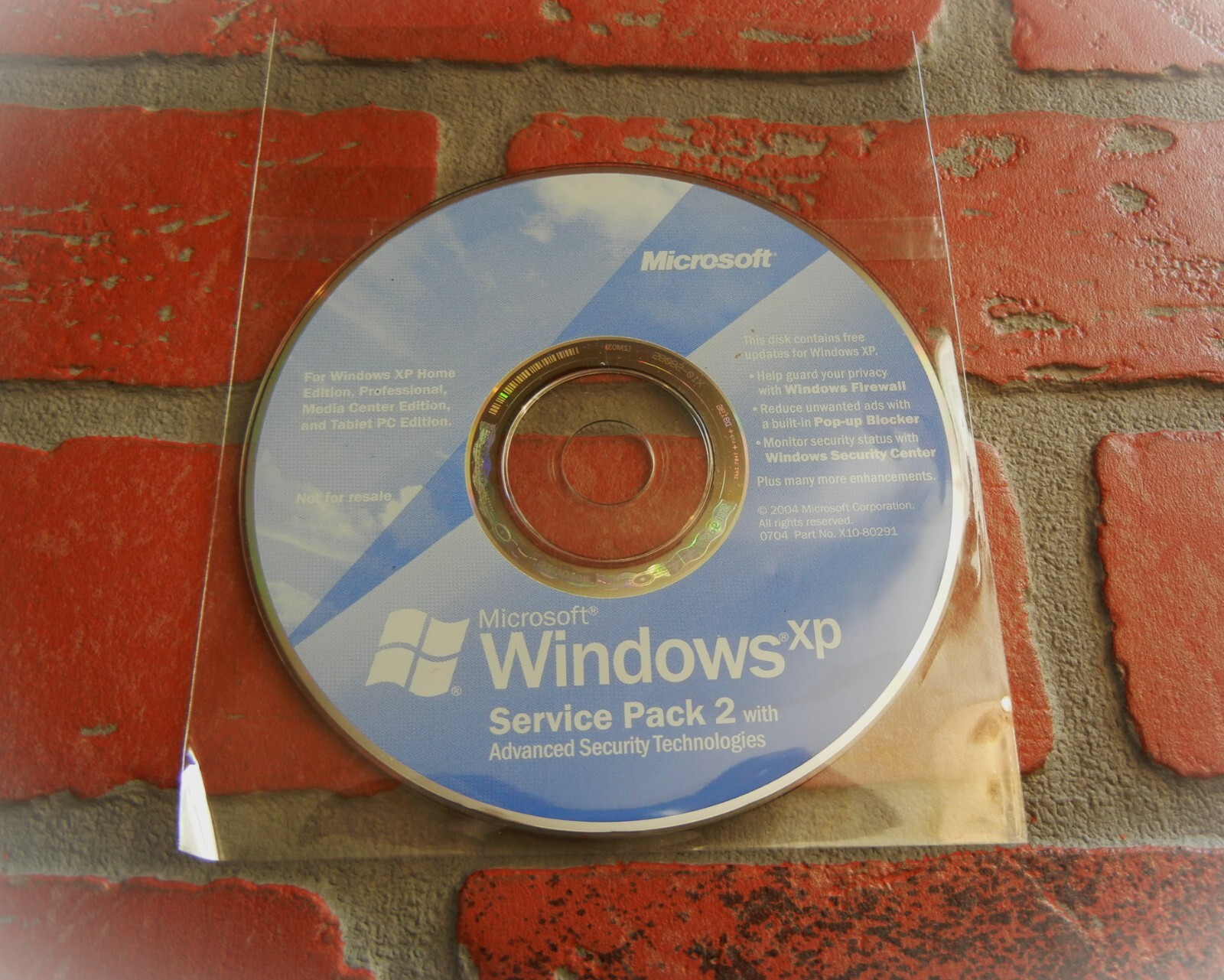 MICROSOFT XP 2004 SERVICE PACK 2 I.T. Vintage PC Software FOR GEEKS All Business