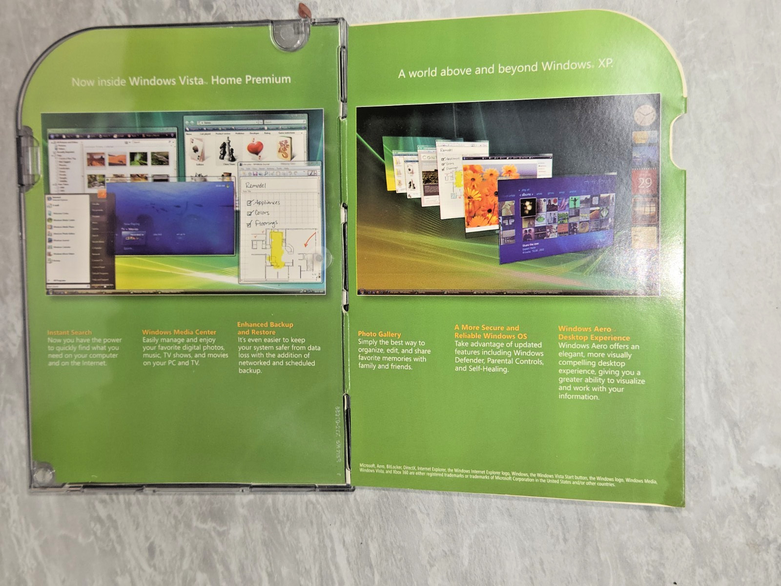 Microsoft Windows Vista Home Premium MS WIN 32 Bit DVD