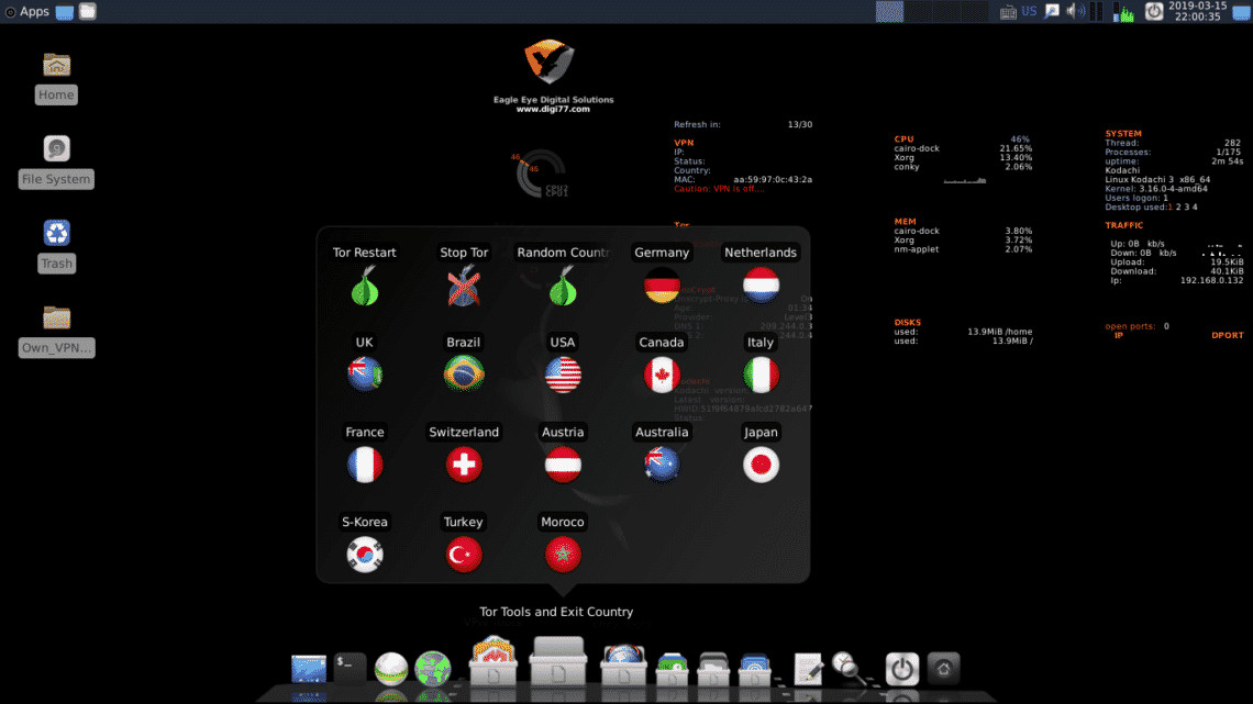 Anonymous USB Live, Hide Your PC- Hacking PC Live OS-Hacking Dark Web Hidden PC•