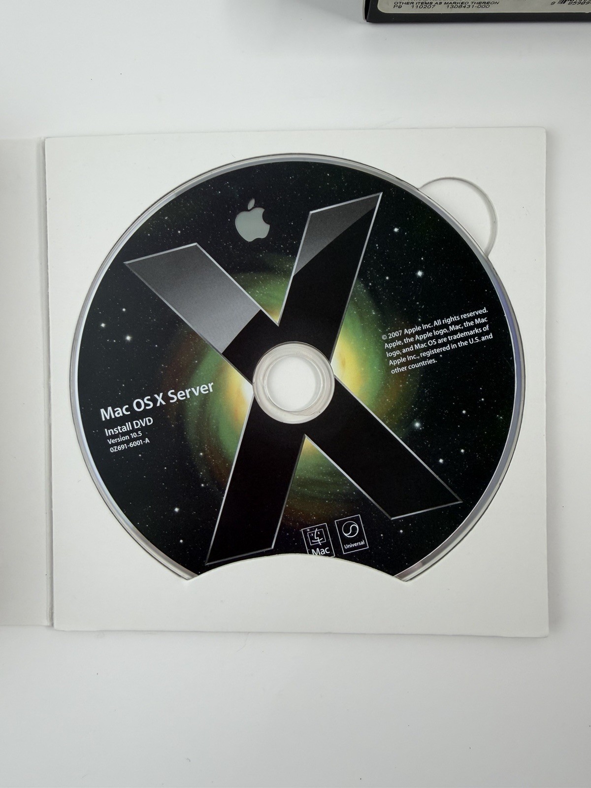 Apple Mac OS X Version 10.5 Leopard Server 10-Client License (MB005Z/A)