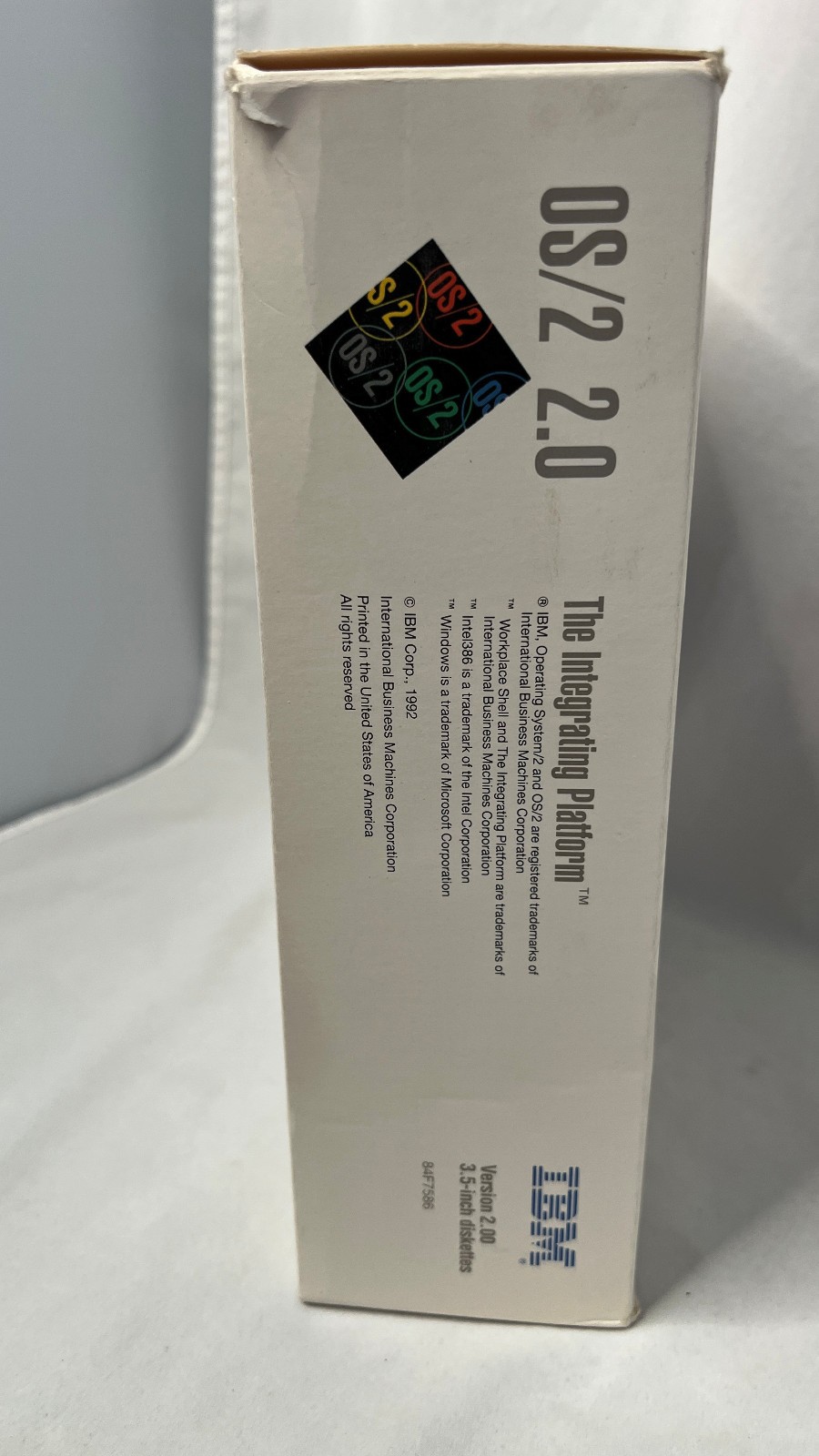 IBM OS/2 1992 Version 2.1 3.5 inch Complete Installation Diskettes and mauals
