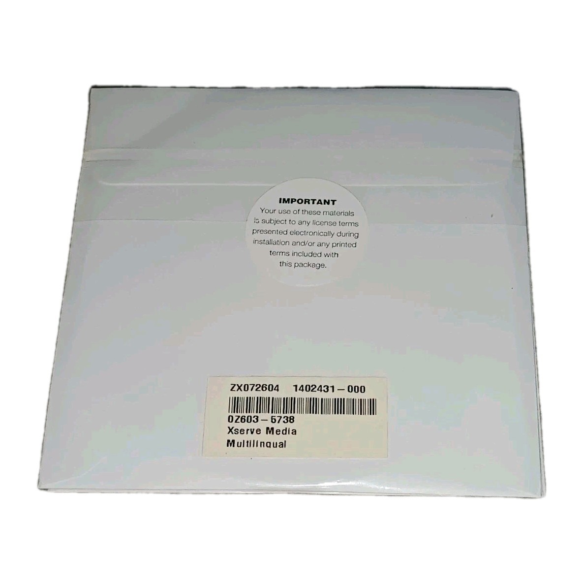 Genuine Apple Mac OS X 10.3.4 Server Install DVDs with Admin Tools Xcode Tools