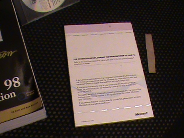 WINDOWS 98 2nd. Edition W-KEY and 900 Page Manual by Que 3 Pc. Lot BONUS CD