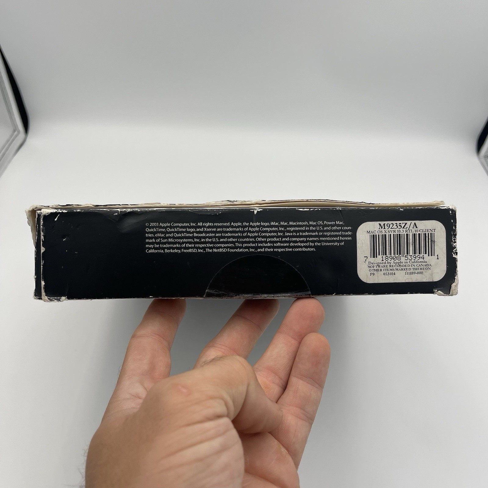 Apple Mac OS X 10.3 Panther Retail Package M9227LL/A Tools OEM