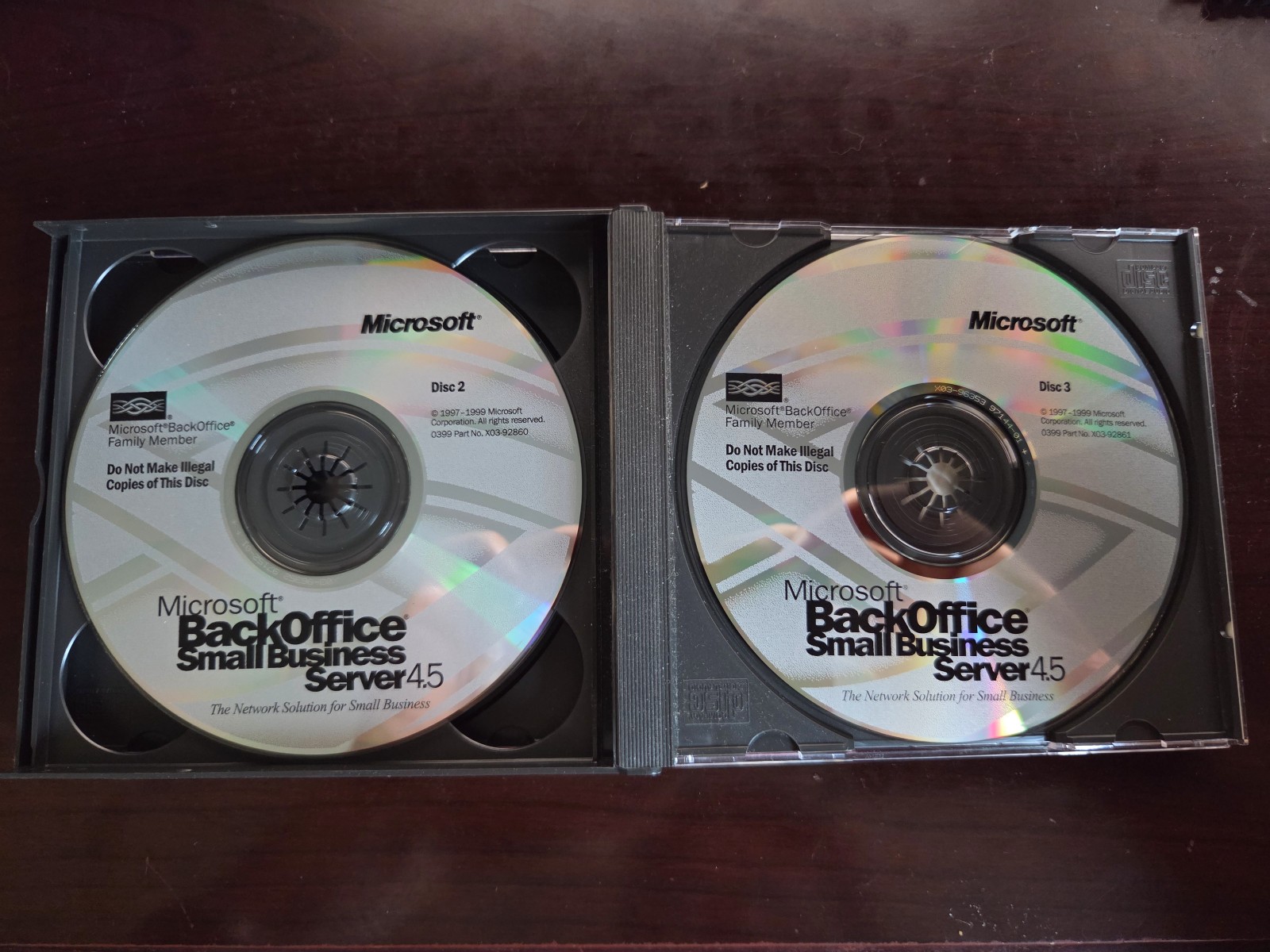 Microsoft BackOffice Server 4.5 Upgrade license software w/ key 1997 Windows OS