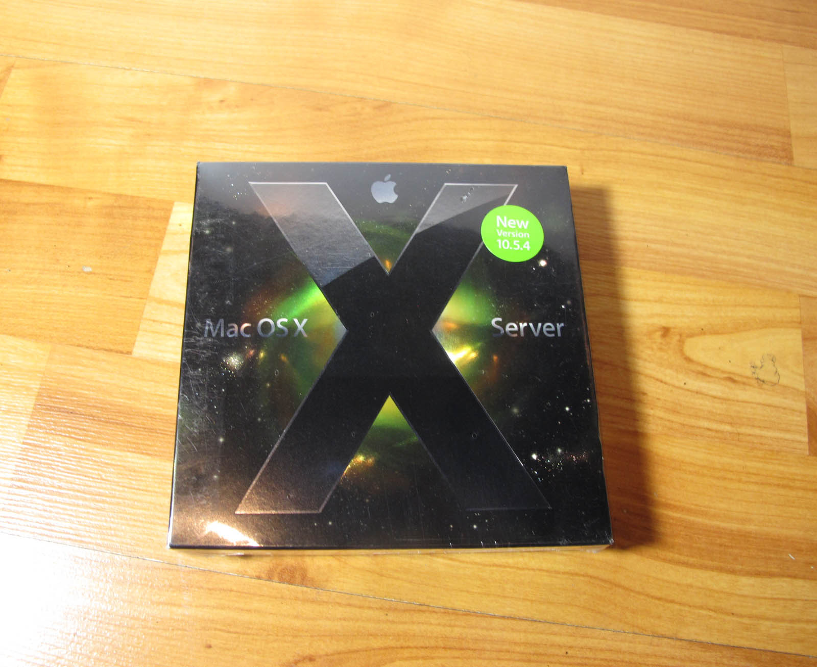 Apple Mac OS X 10.5.4 License Upgrade 10 to Unlimited Client MB6072/A Sealed Box