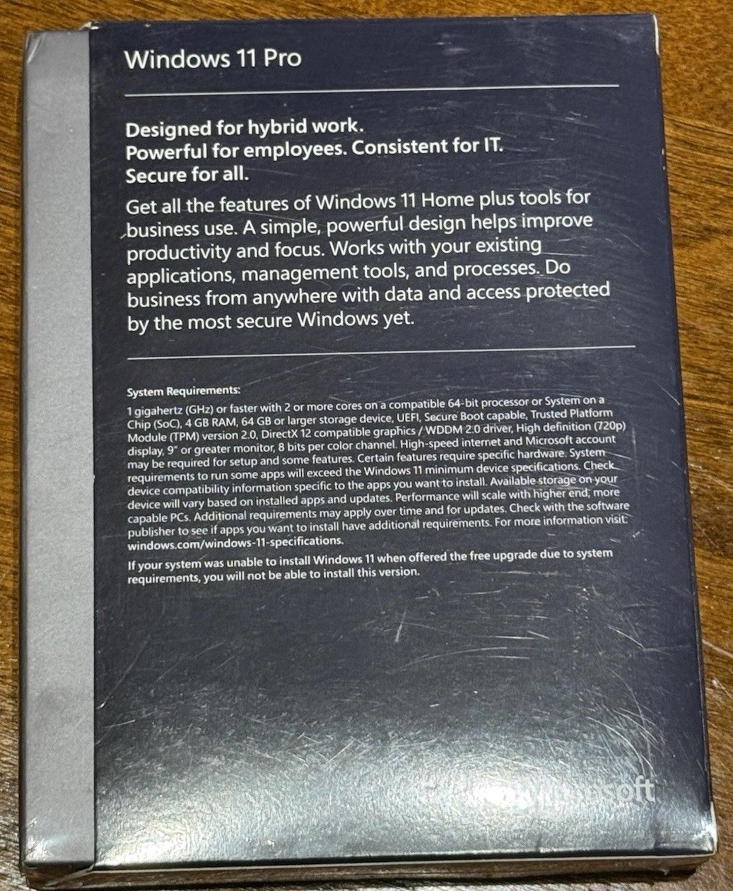 Microsoft Windows 11 Pro USB Retail Full Version Factory Sealed Genuine New