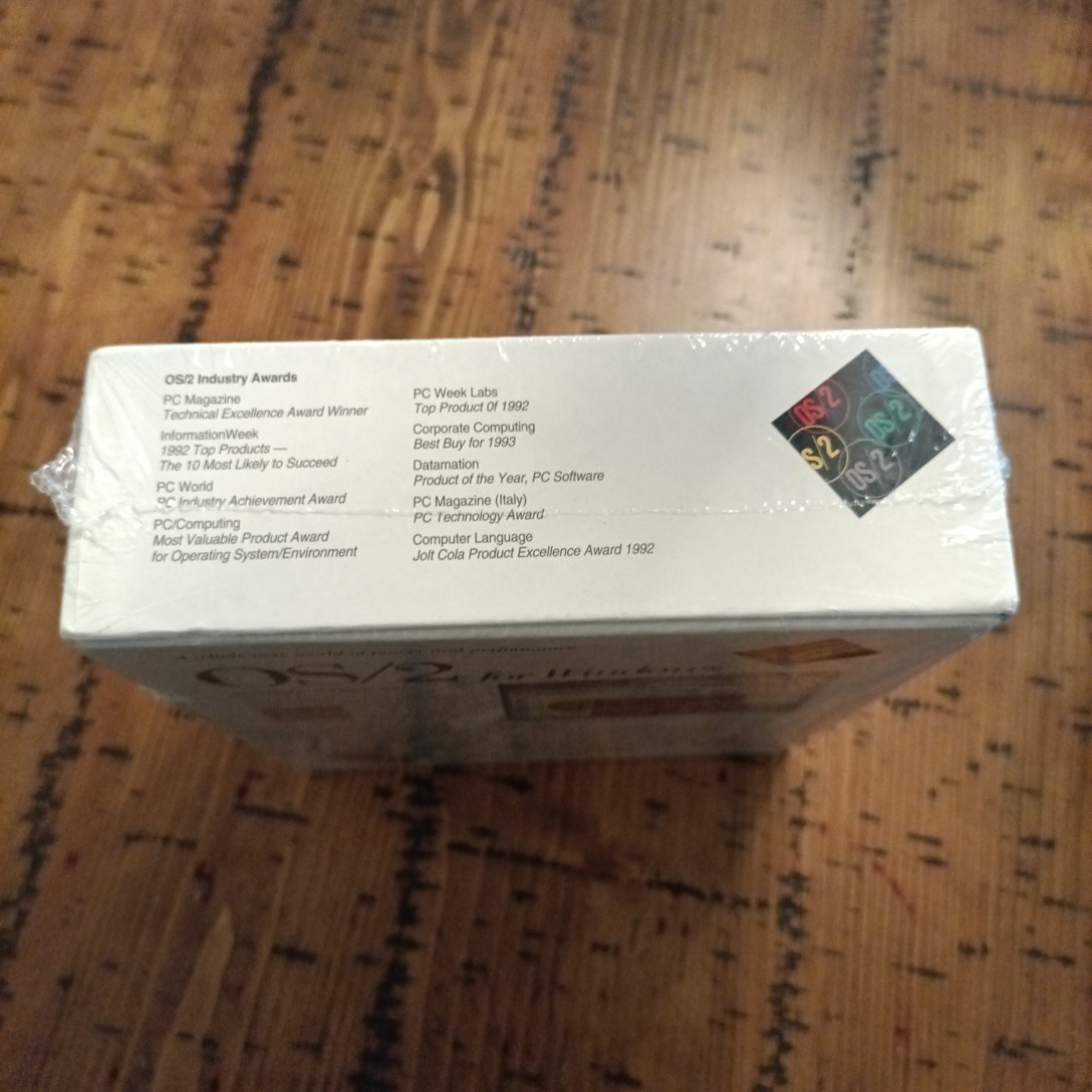 IBM OS/2 Warp for Windows Special Edition v2.1, 3.5″ disks NOS Sealed