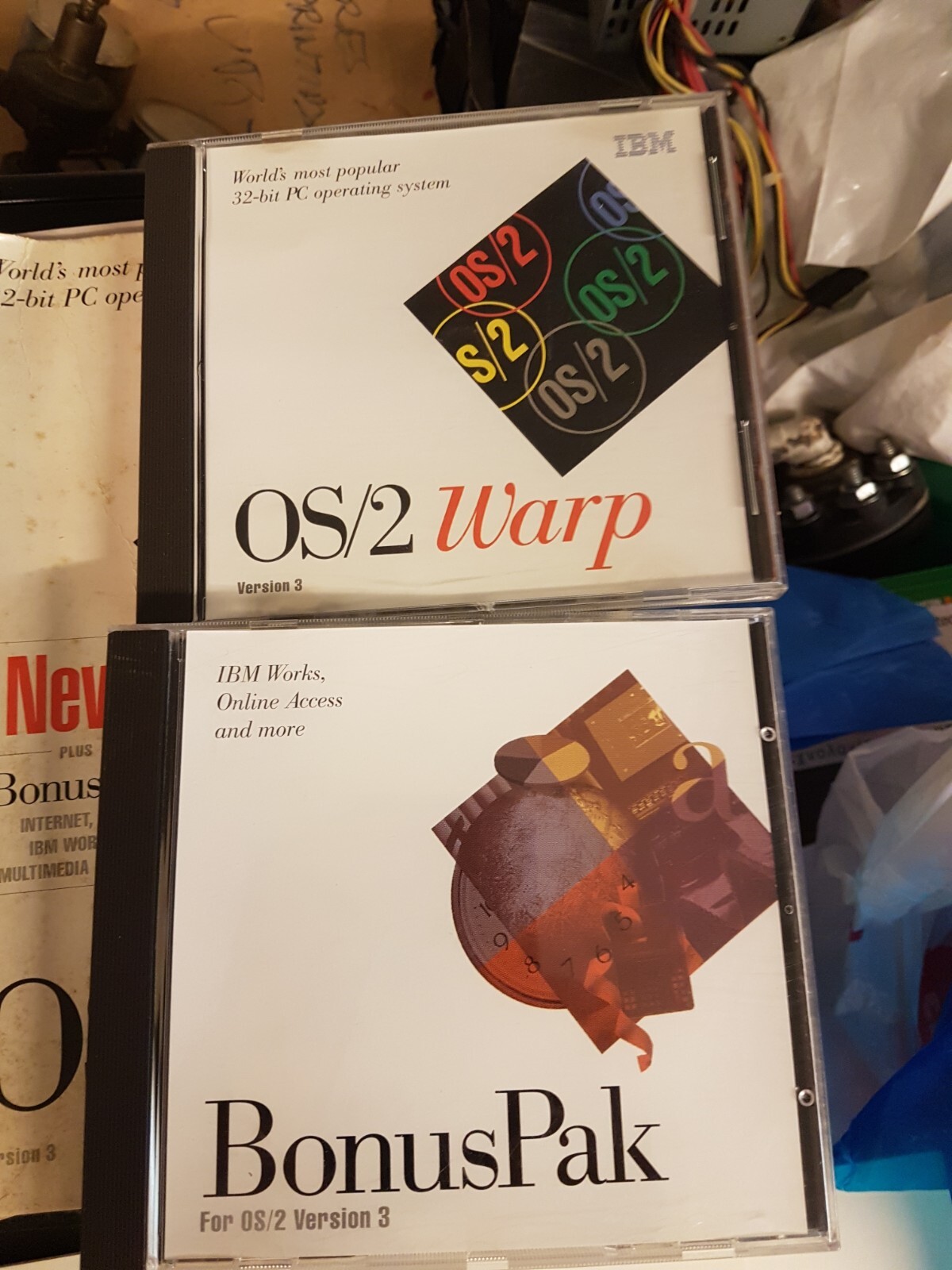 software vindage os OS/2 WARP 3 Greek
