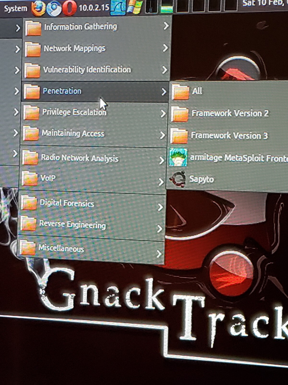 GnackTrack R6 Live DVD x86 32-Bit Security/Pentesting OS