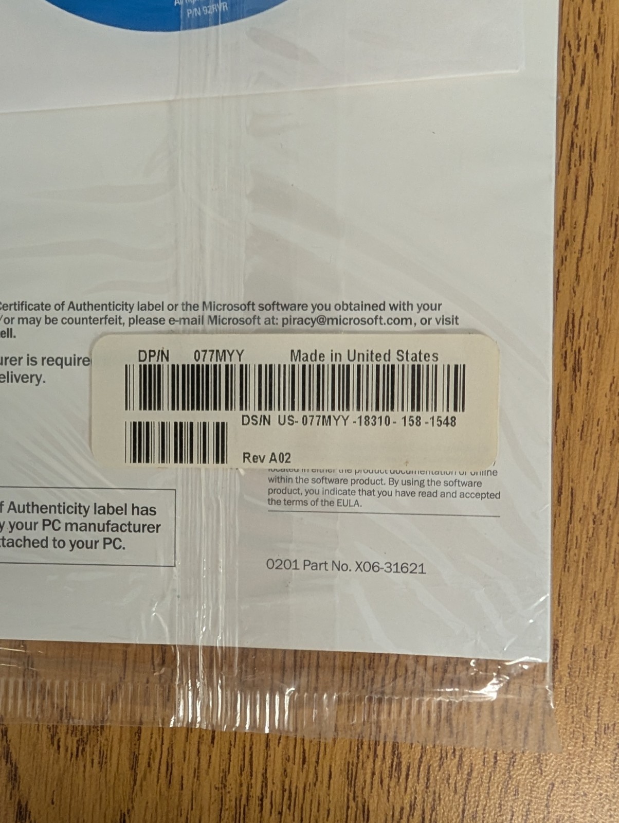 Dell Microsoft Windows 2000 Professional Reinstallation CD W2K+SP1 in Packaging