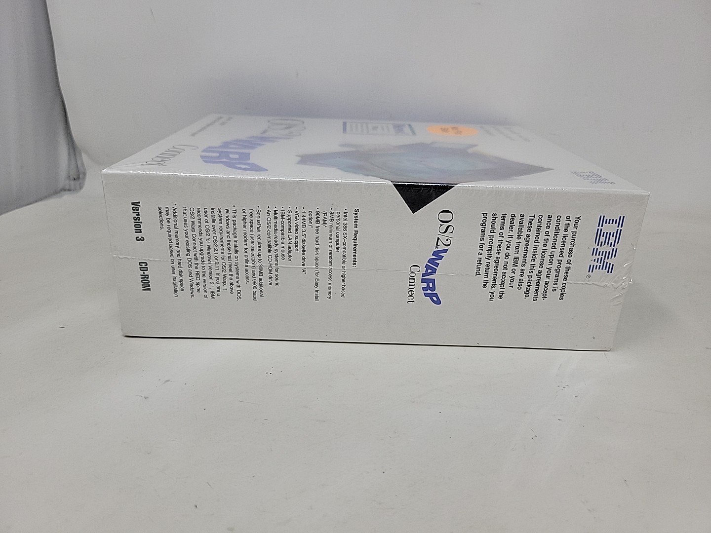 *NEW SEALED* IBM OS/2 Warp Connect Version 3 CD-Rom Vintage Computer Software
