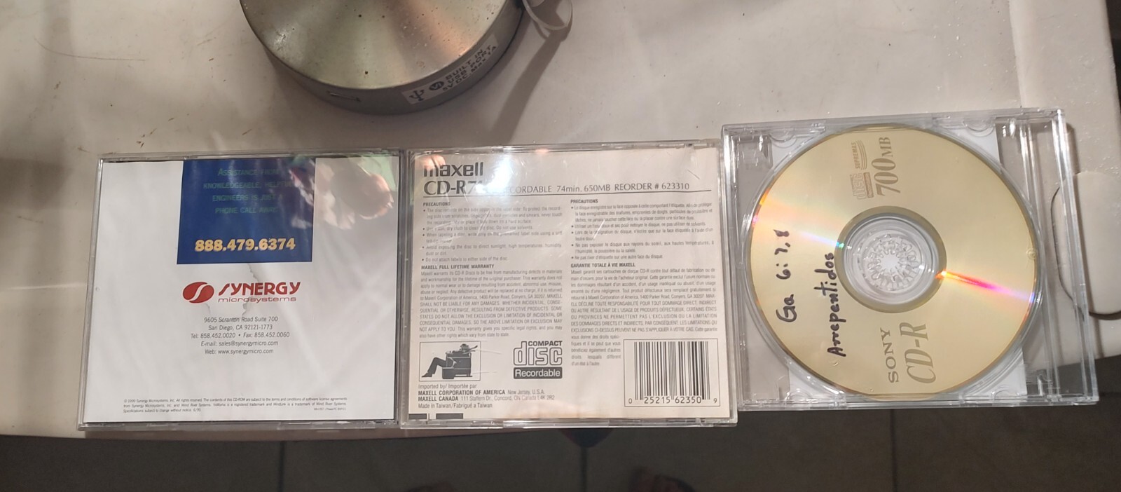 Maxwell CD-R74 Power PC & Data DXR Software