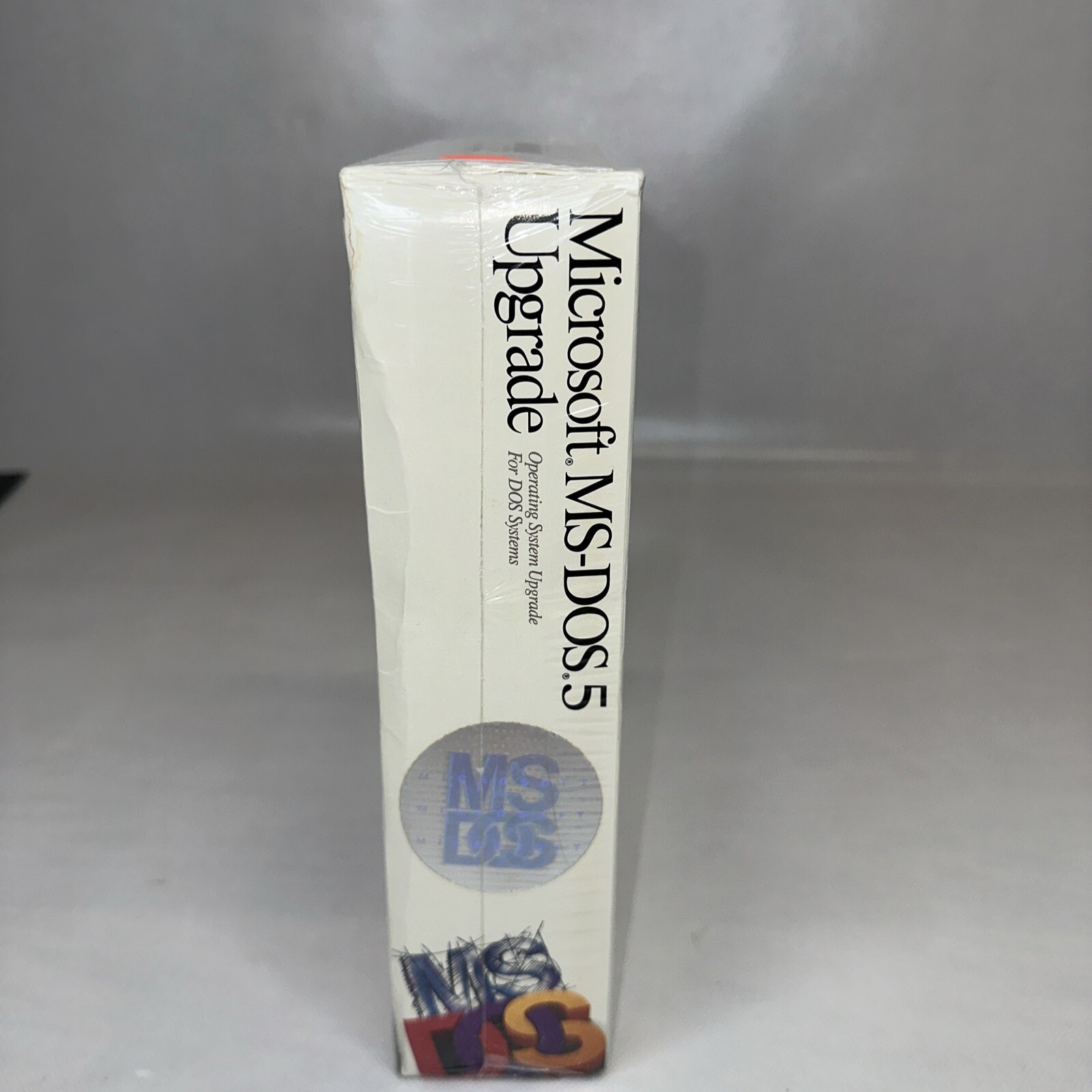 NOS Microsoft MS Dos 5 Upgrade PC Software Factory Sealed Includes 5.25 Disks