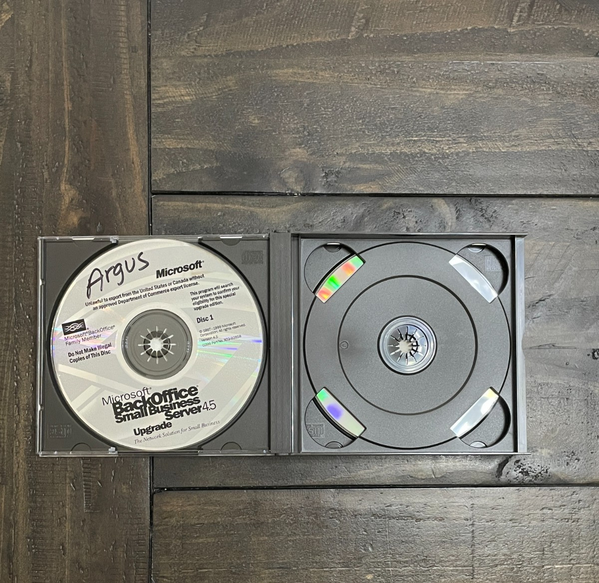 Windows BackOffice Small Business Server 4.0 PC Software Discs CDs 1997 Vtg