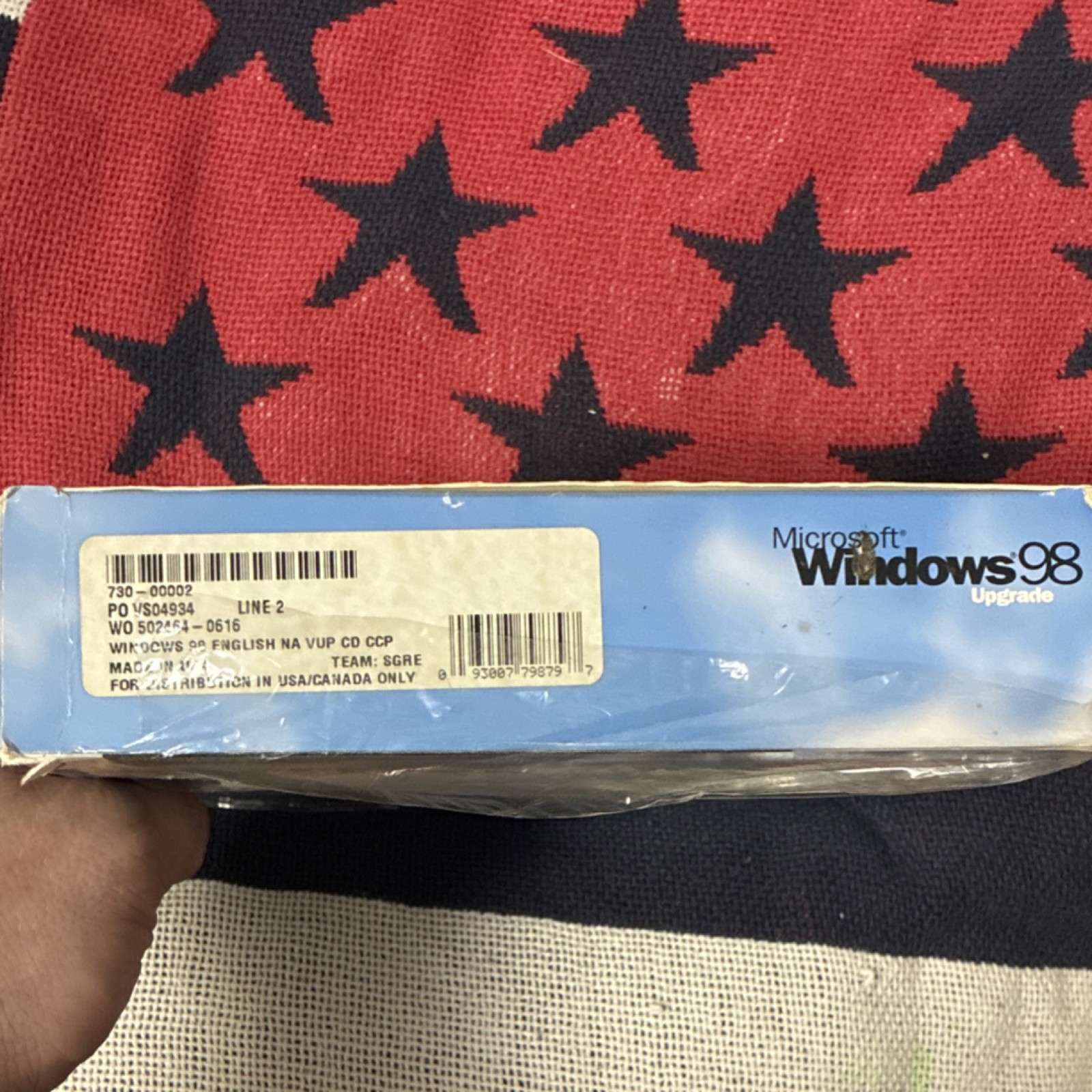 Microsoft Windows 98 Upgrade Operating System CD, English, 1 Device