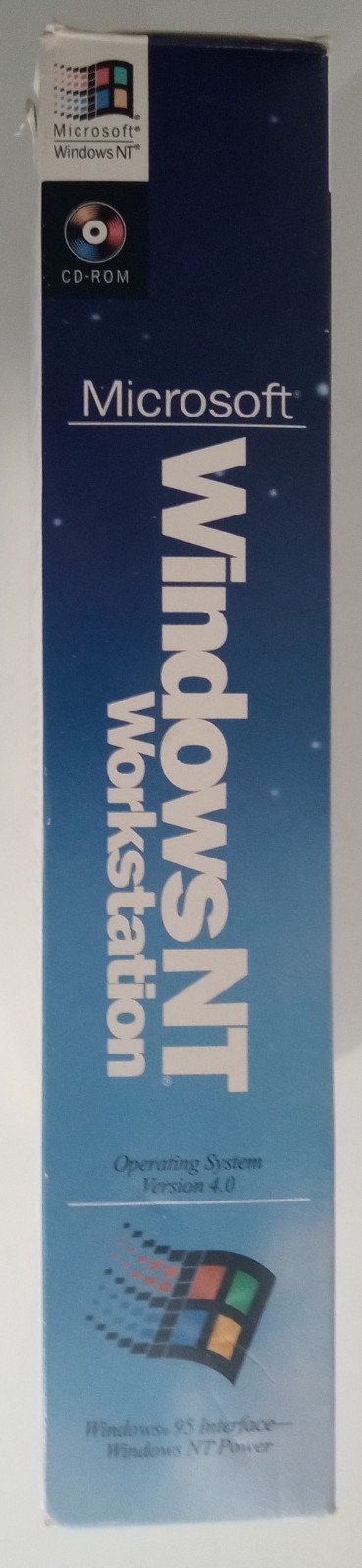 Microsoft Windows NT Workstation 4.0 CD Floppies Full Version Retail w/ CD Key