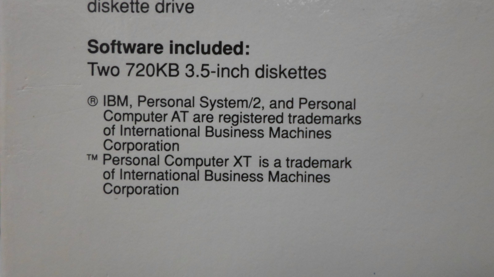 IBM Disk Operating System Version 4.00 3.5″ Diskettes – Original Box