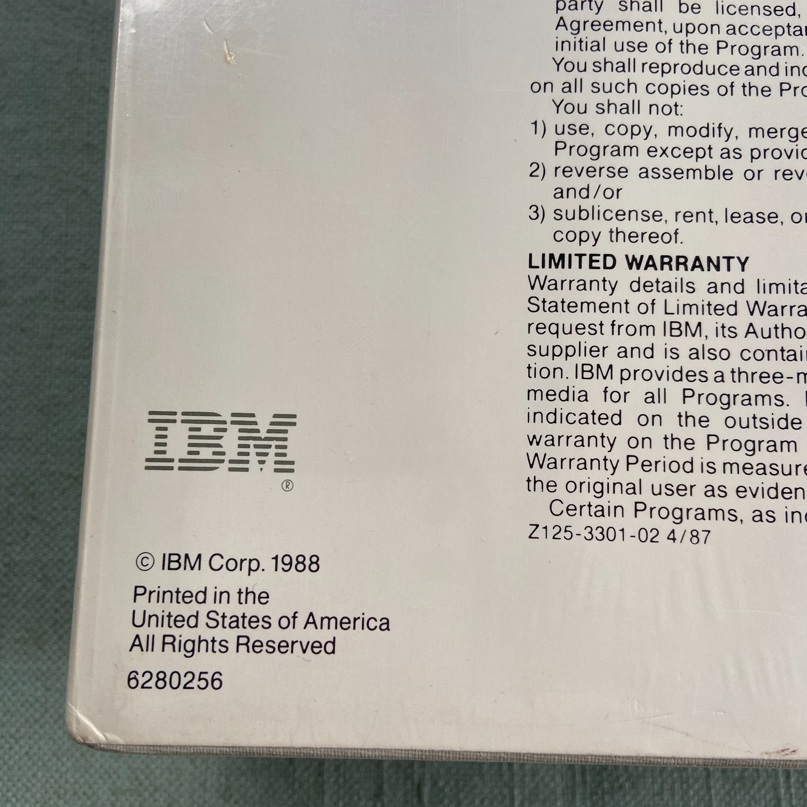 IBM Disk Operating System DOS Version 4.00 3.5″ Diskettes NEW SEALED PS/2 PC
