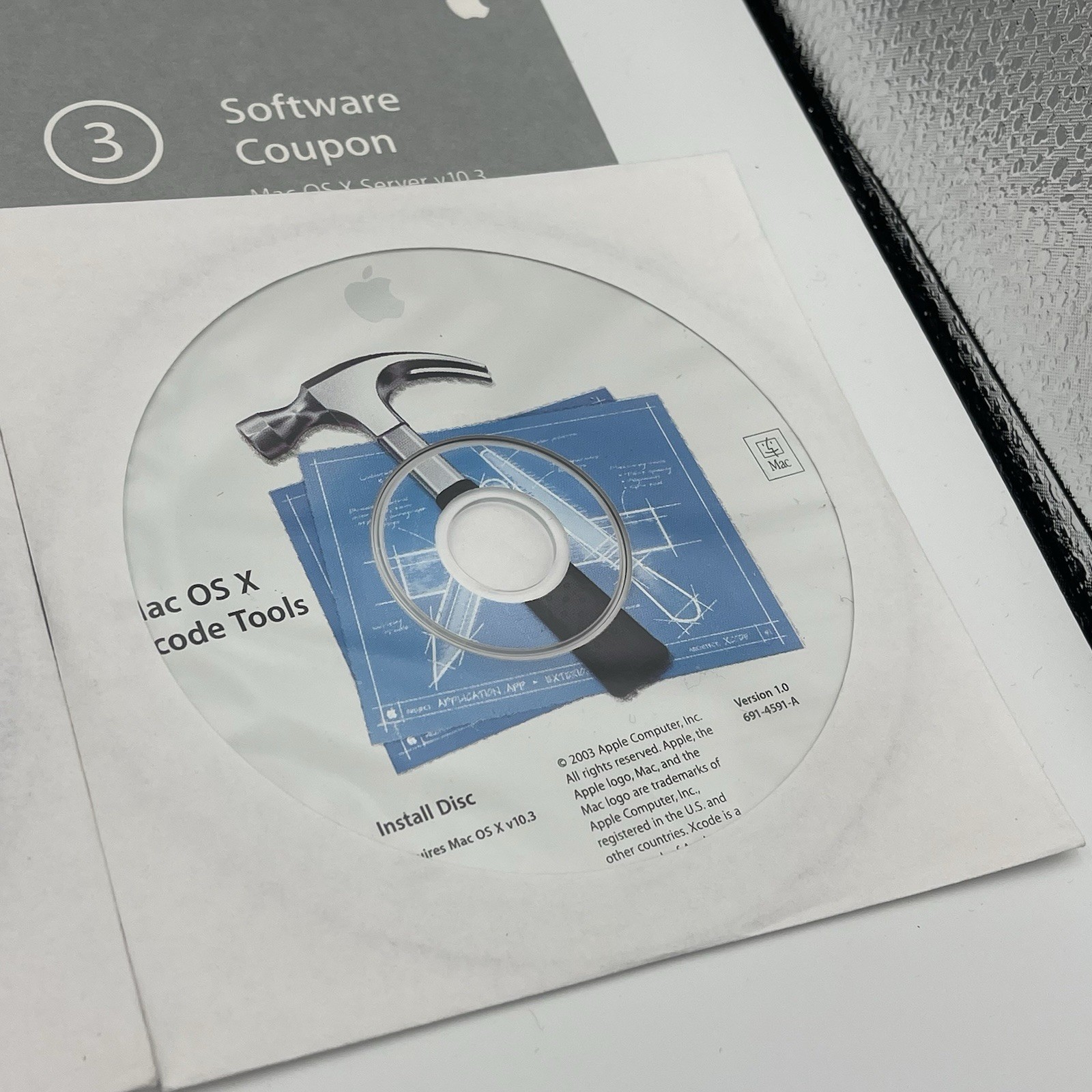 Apple Mac OS X 10.3 Panther Retail Package M9227LL/A Tools OEM