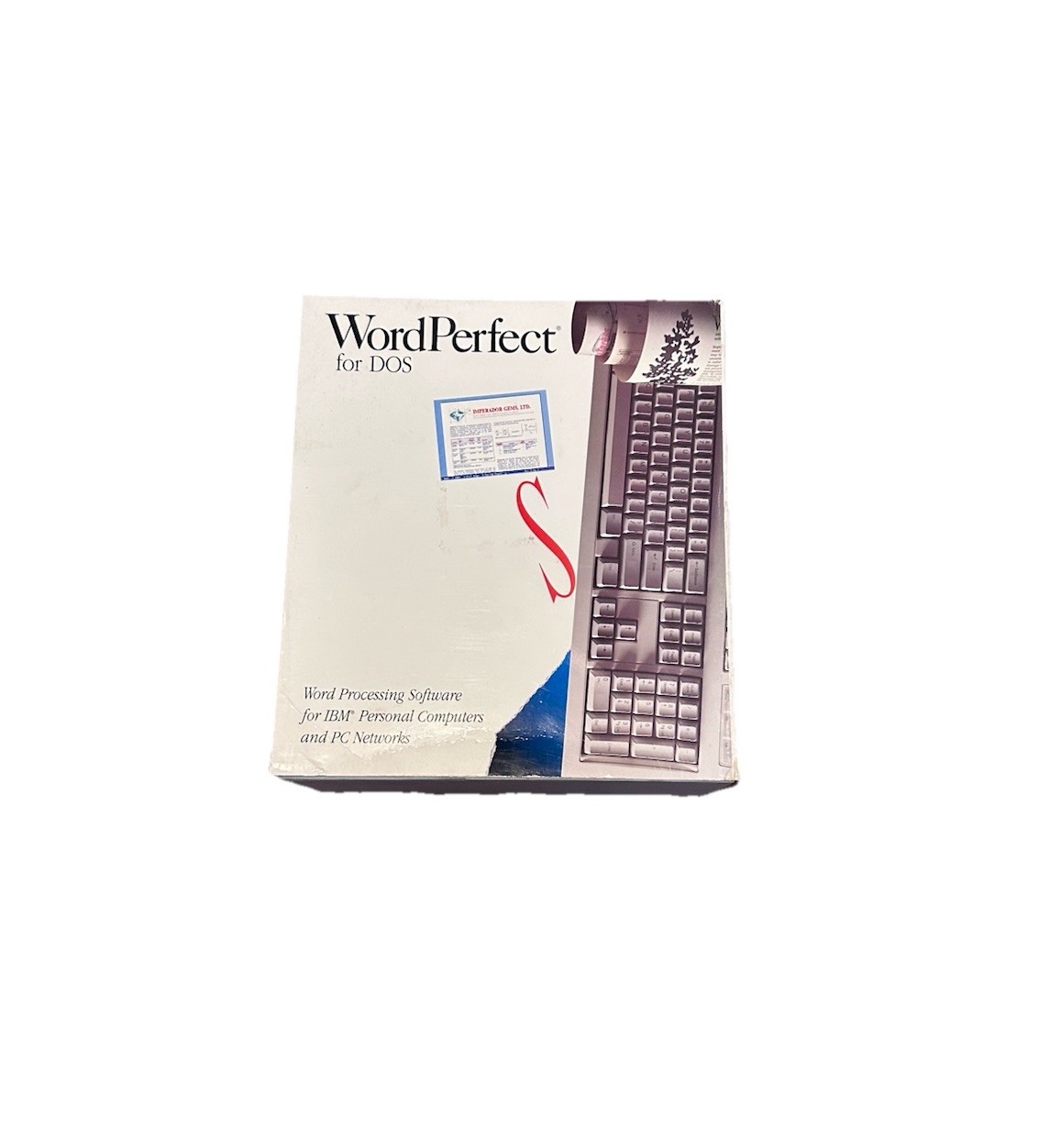 Microsoft Word Perfect For Windows VINTAGE 5.25″ DOS Floppy Disks Workbook Rare