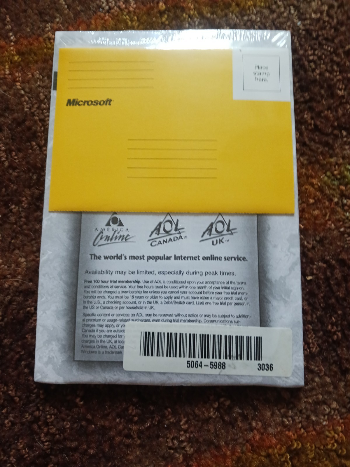 Microsoft Windows 98 Getting Started Hp Pc SEALED Product Key COA