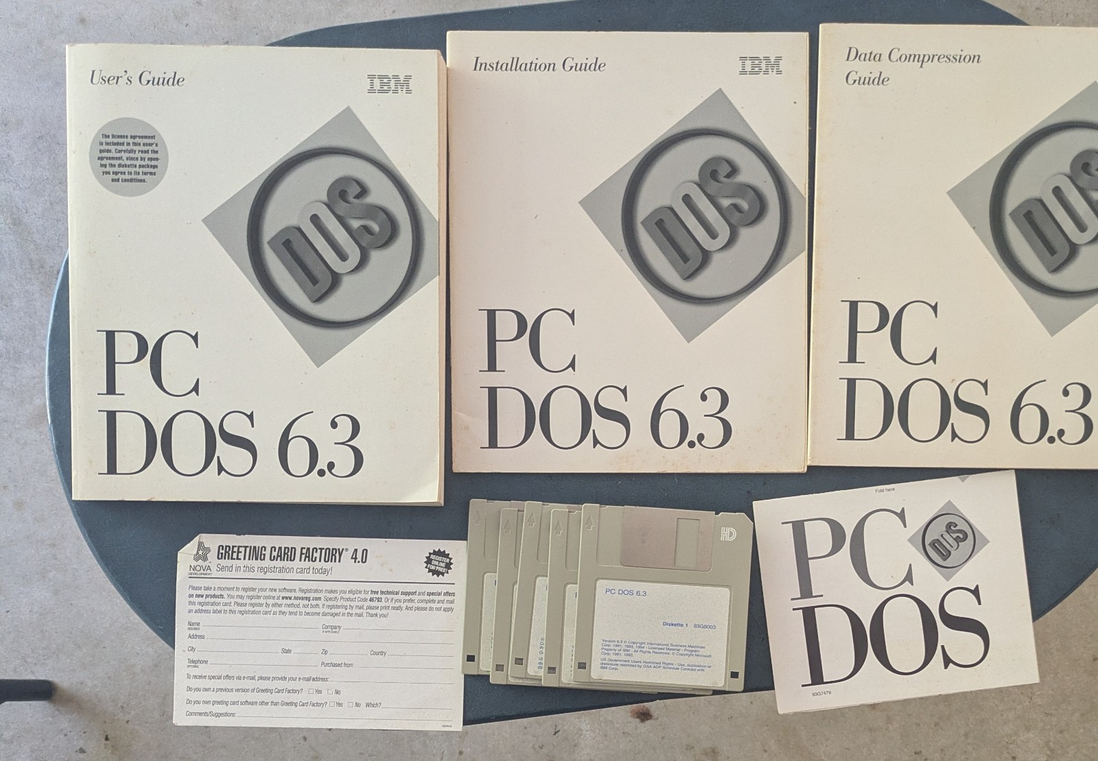Vintage Dos 6.3 and Windows 3.1 Software Package.