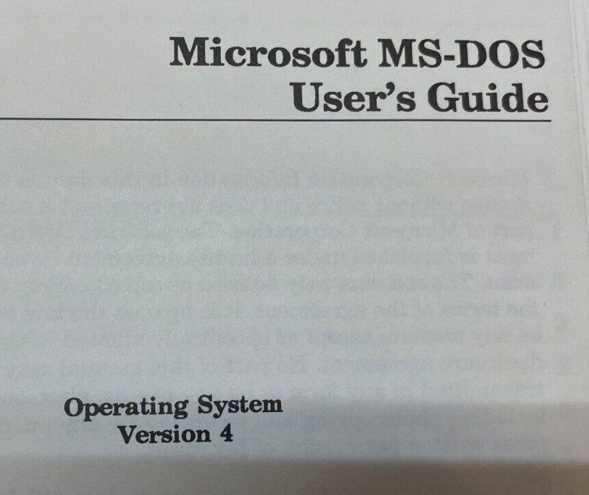 Northgate Computer System Microsoft MS-DOS & GW Users Guide & 6 Discs 1988 Rare