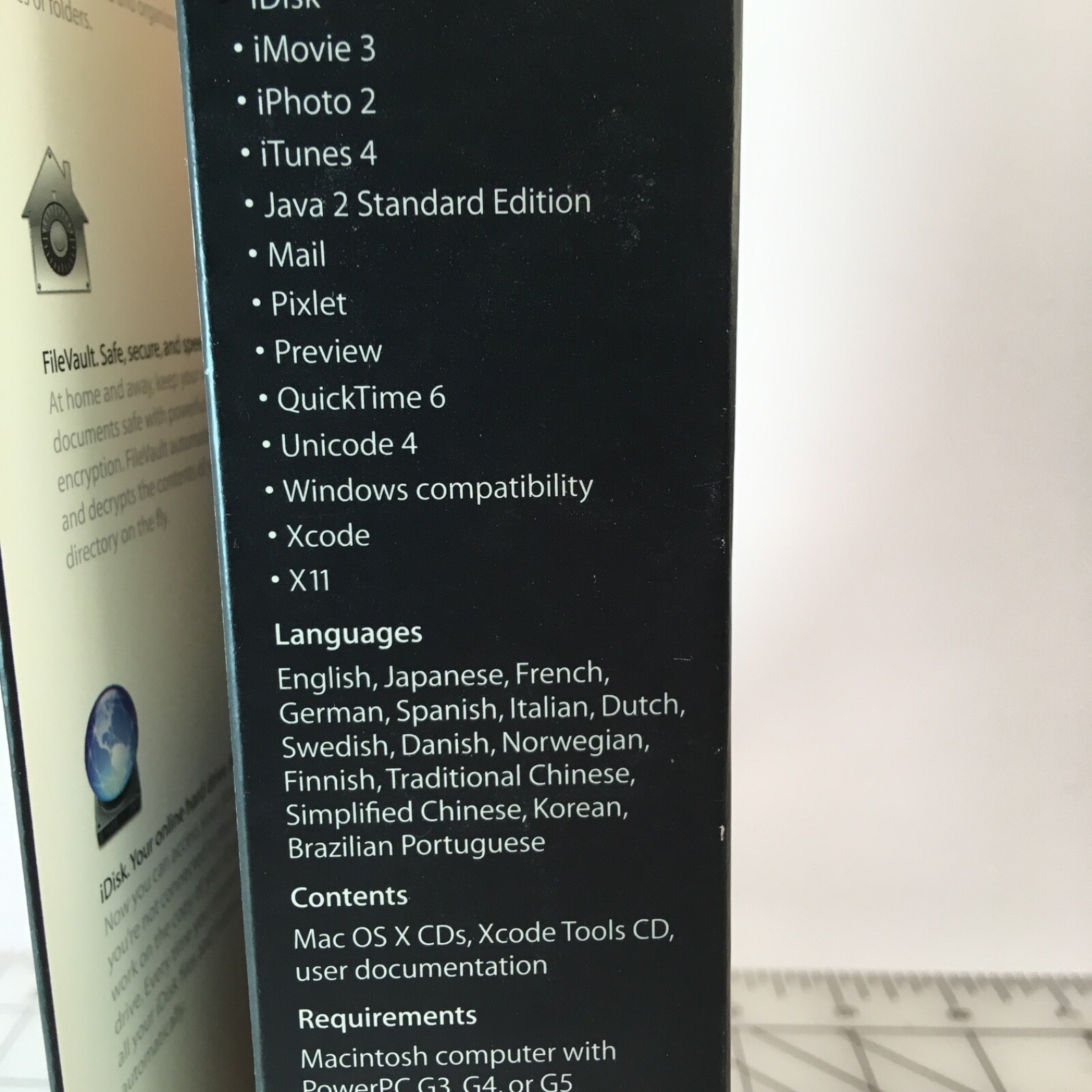 Vtg Apple Macintosh OS X 10.3 Panther Computer Software Mac COMPLETE BOX SET