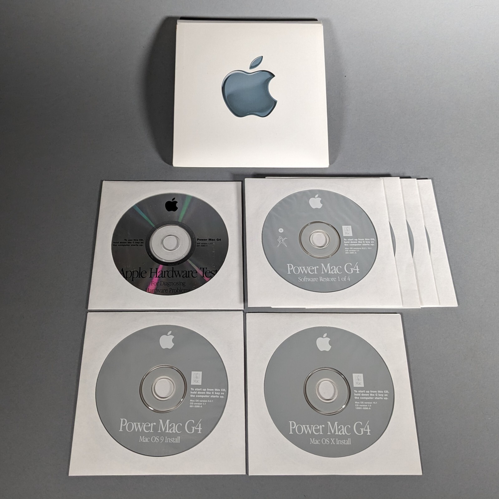 Power Mac G4 • Print & CDs • OS 9.2.1 & 10.1 • Complete • Vintage • Mint