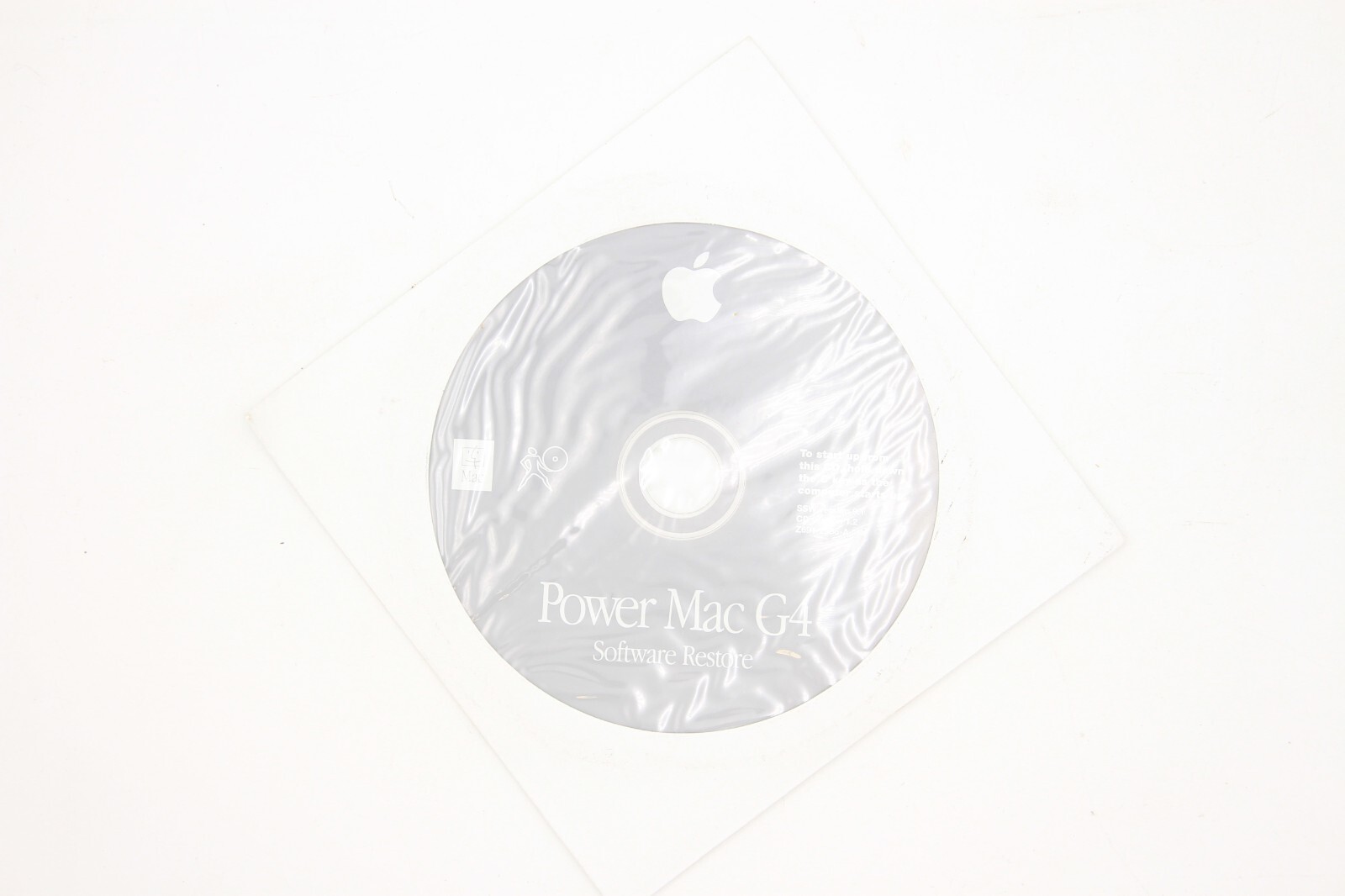 Apple Power Mac G4 PCI Graphics Software Restore Disc CD Genuine Original