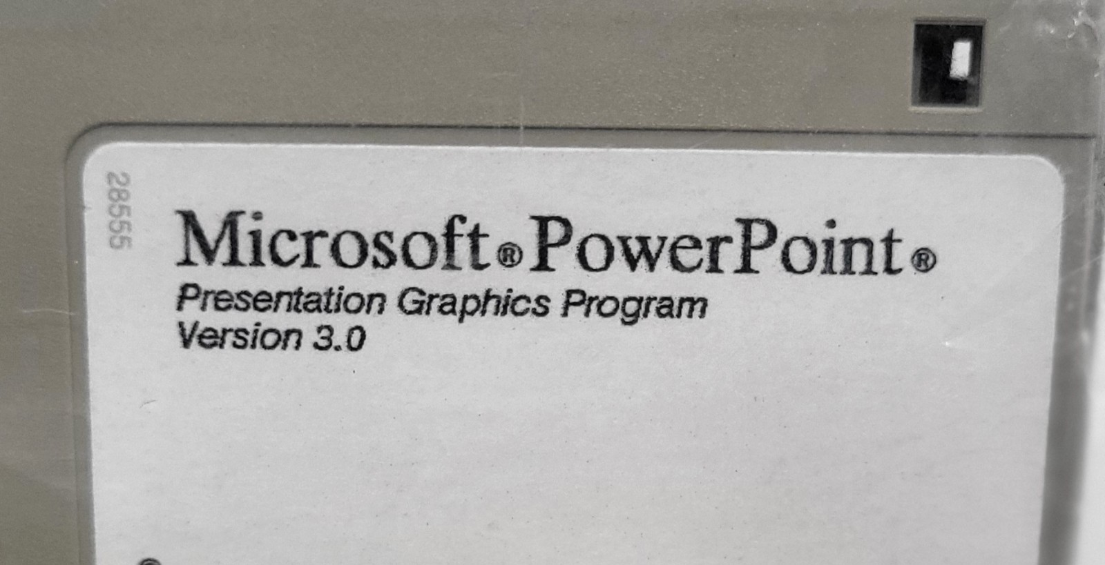 Vintage 1992 Microsoft PowerPoint 3.0 For Windows 5 Install Disks 3.5″ SEALED