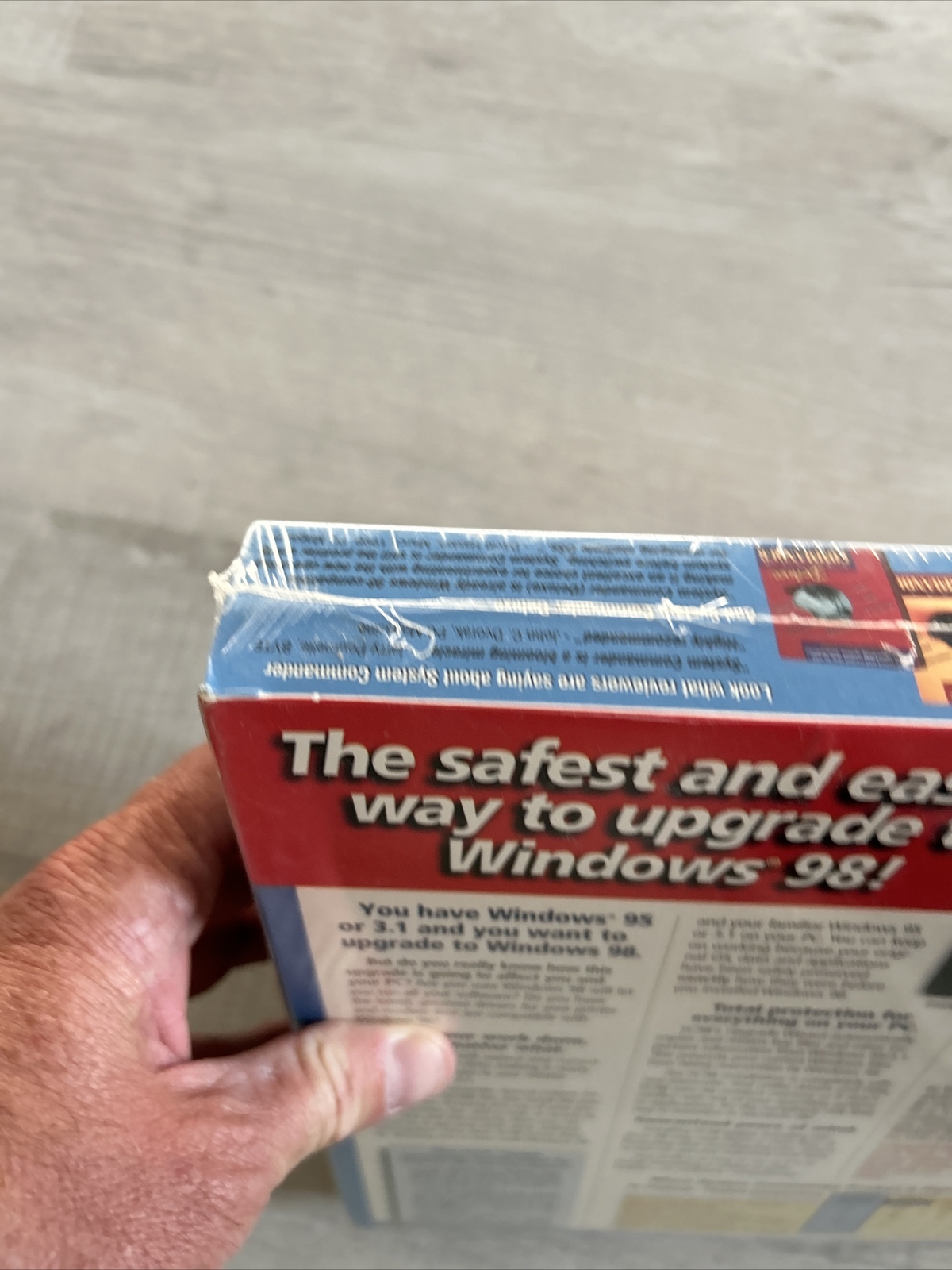 New SYSTEM COMMANDER SPECIAL EDITION FOR WINDOWS 98 Upgrade Windows 95 3.1 Seal