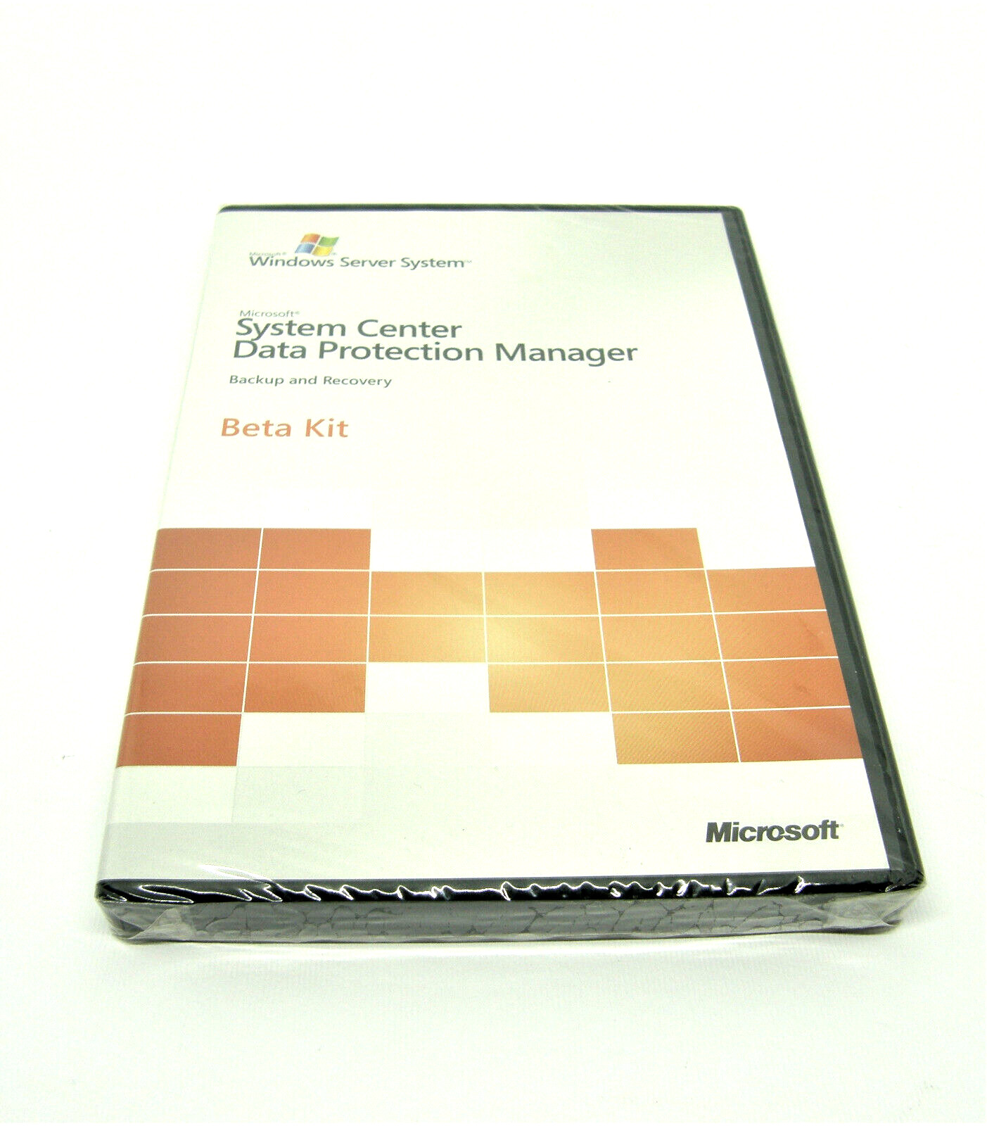 System Center Data Protection Manager 2006 BETA KIT (unopened CD box)
