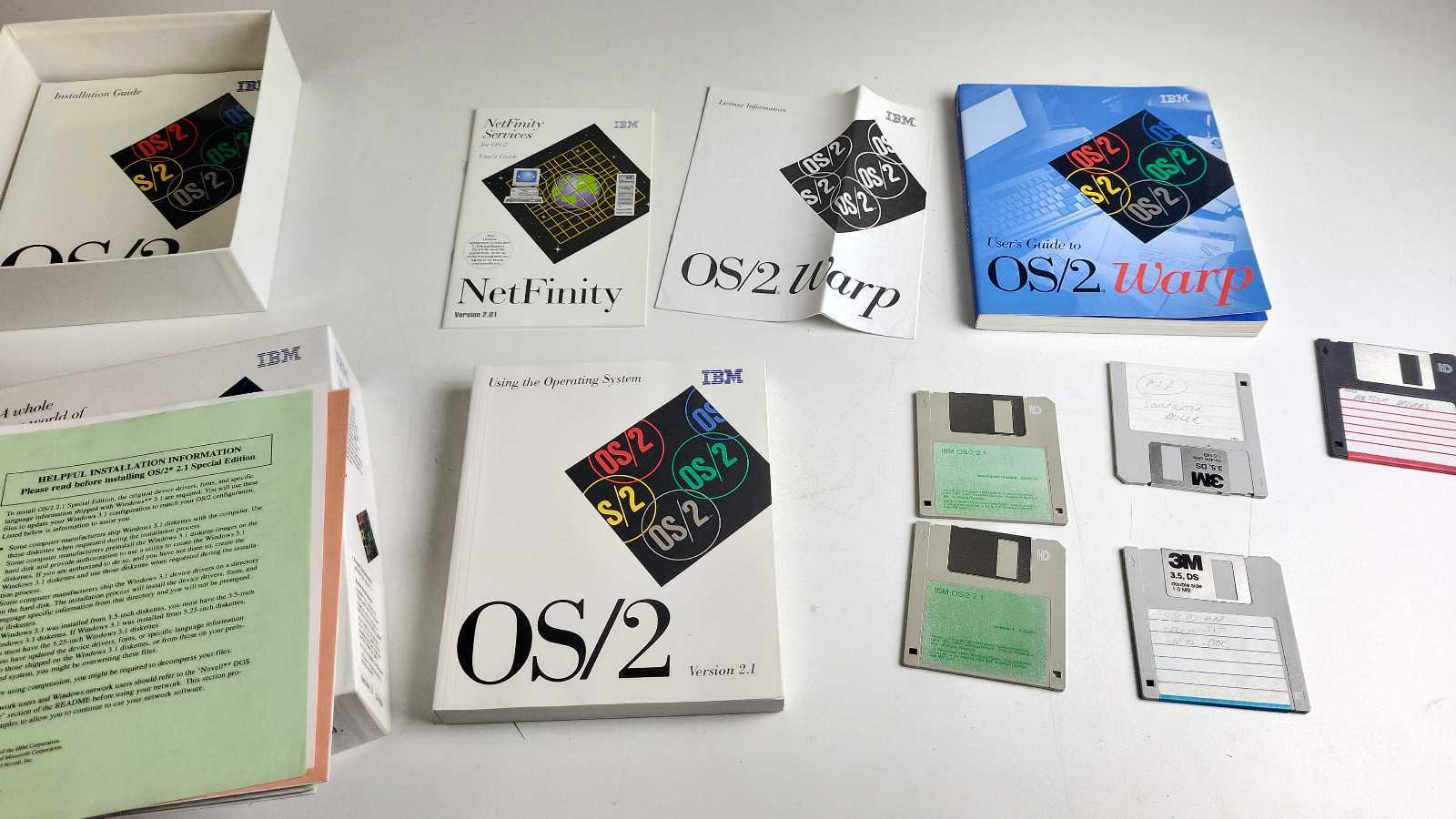 IBM OS/2 Version 2.1 For Windows IBM Video Technology Software
