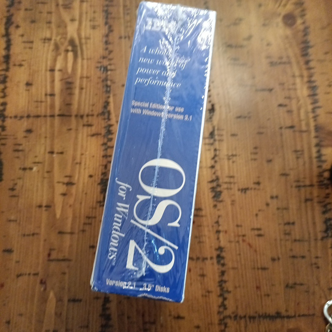 IBM OS/2 Warp for Windows Special Edition v2.1, 3.5″ disks NOS Sealed